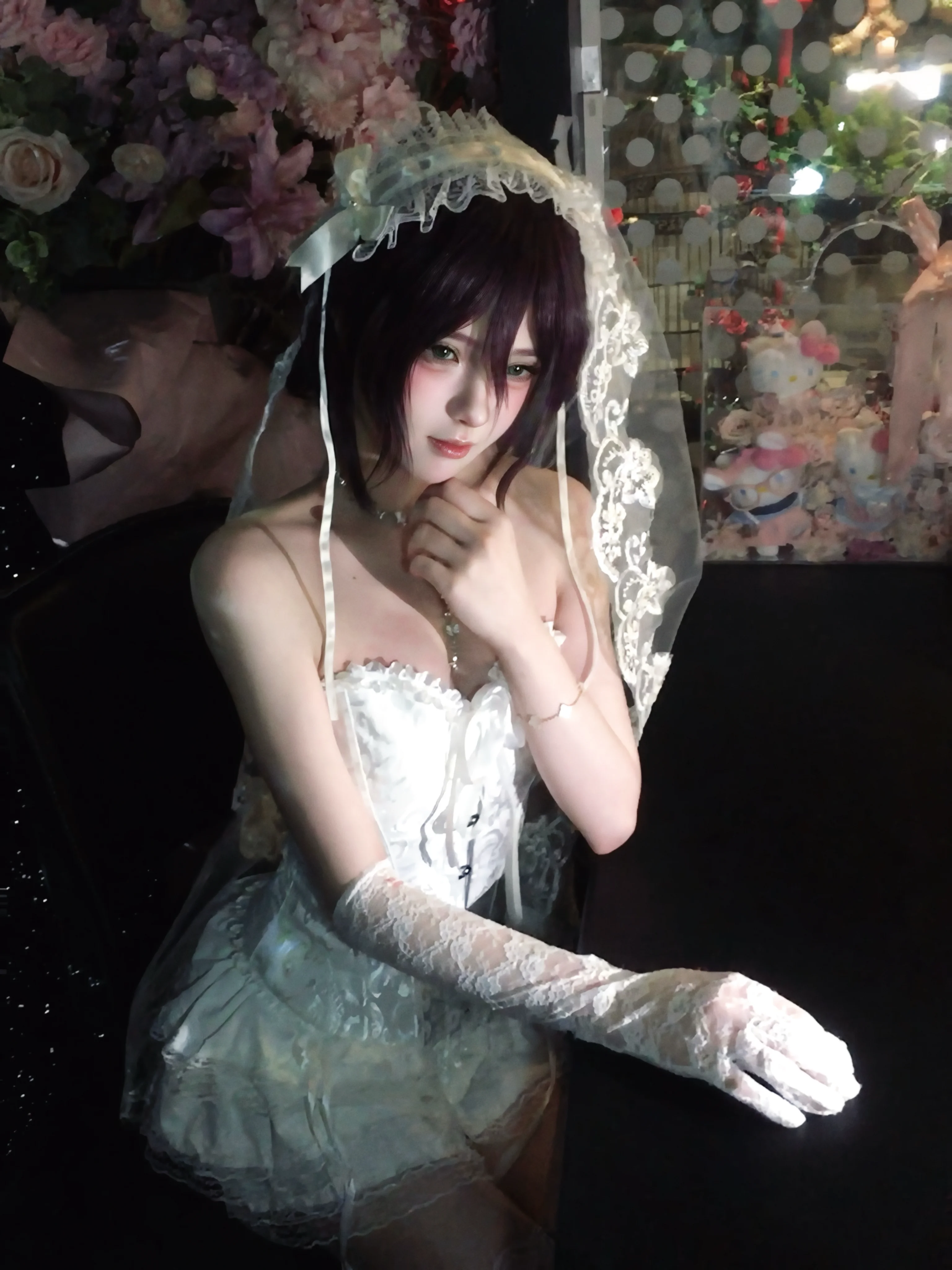【蕾塞cos】电锯人私设花嫁，逃开命运的轨迹 - 第 1 张