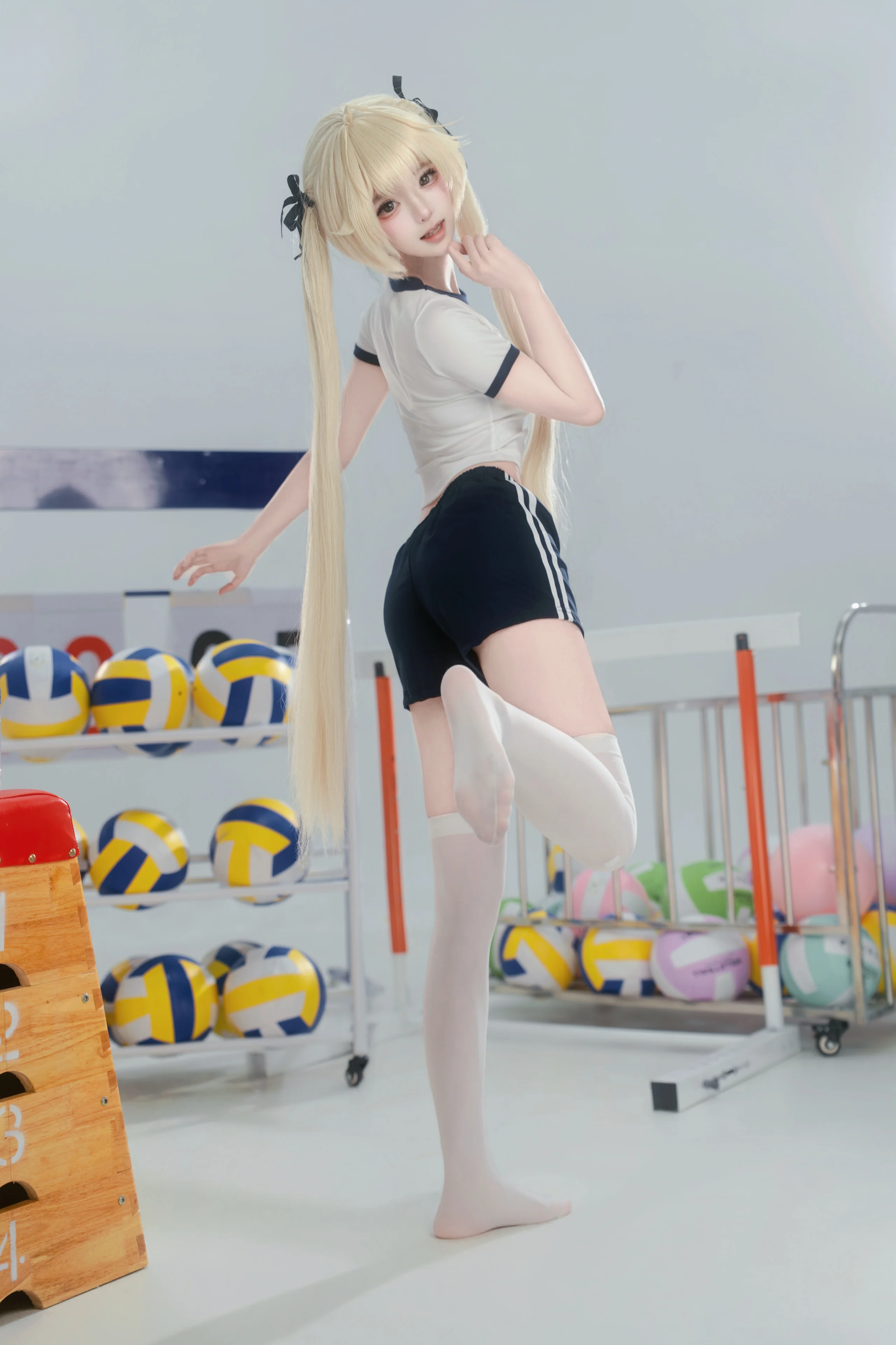 【春日野穹cos】体操服体育课的氛围感