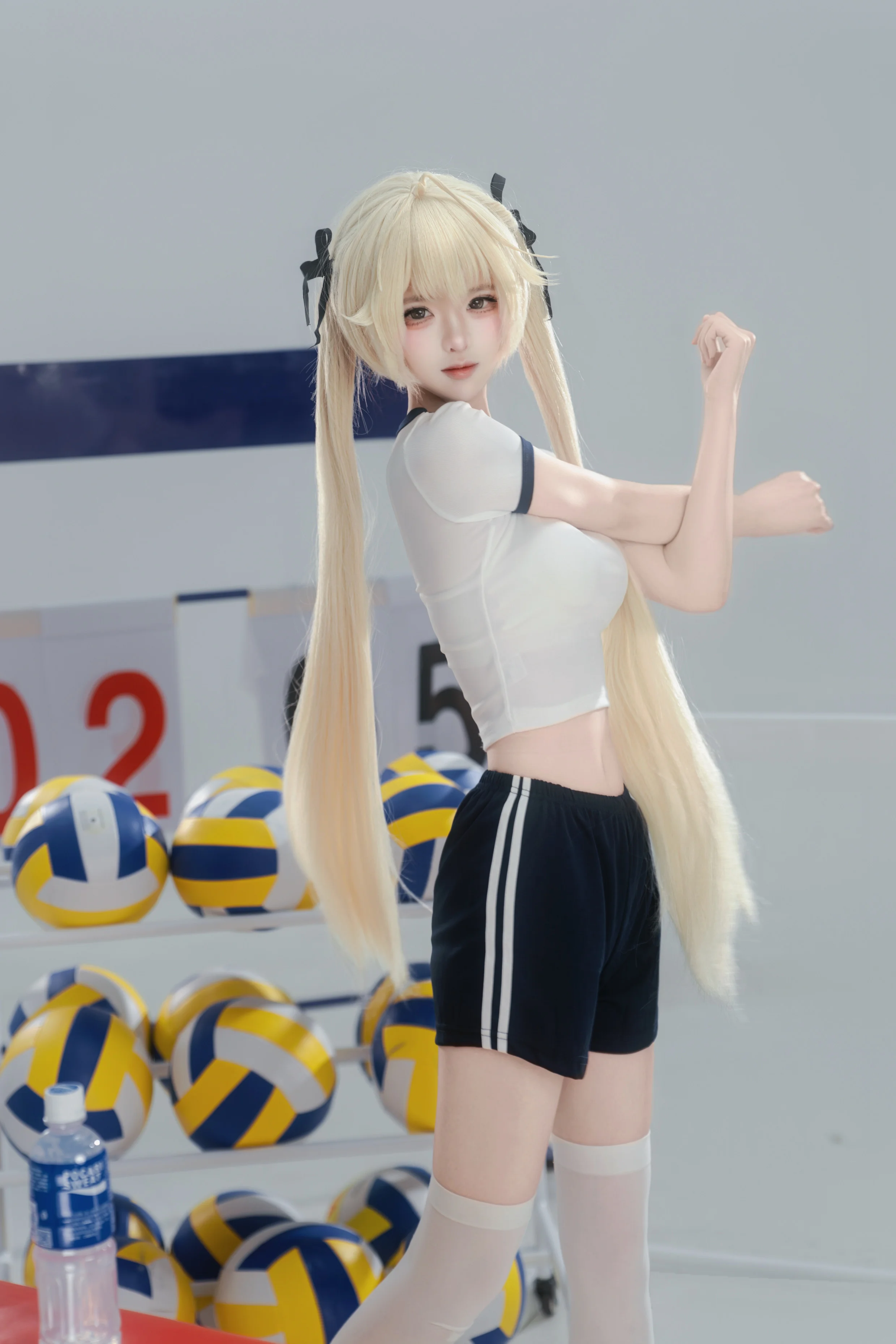 【春日野穹cos】体操服体育课的氛围感 - 第 2 张