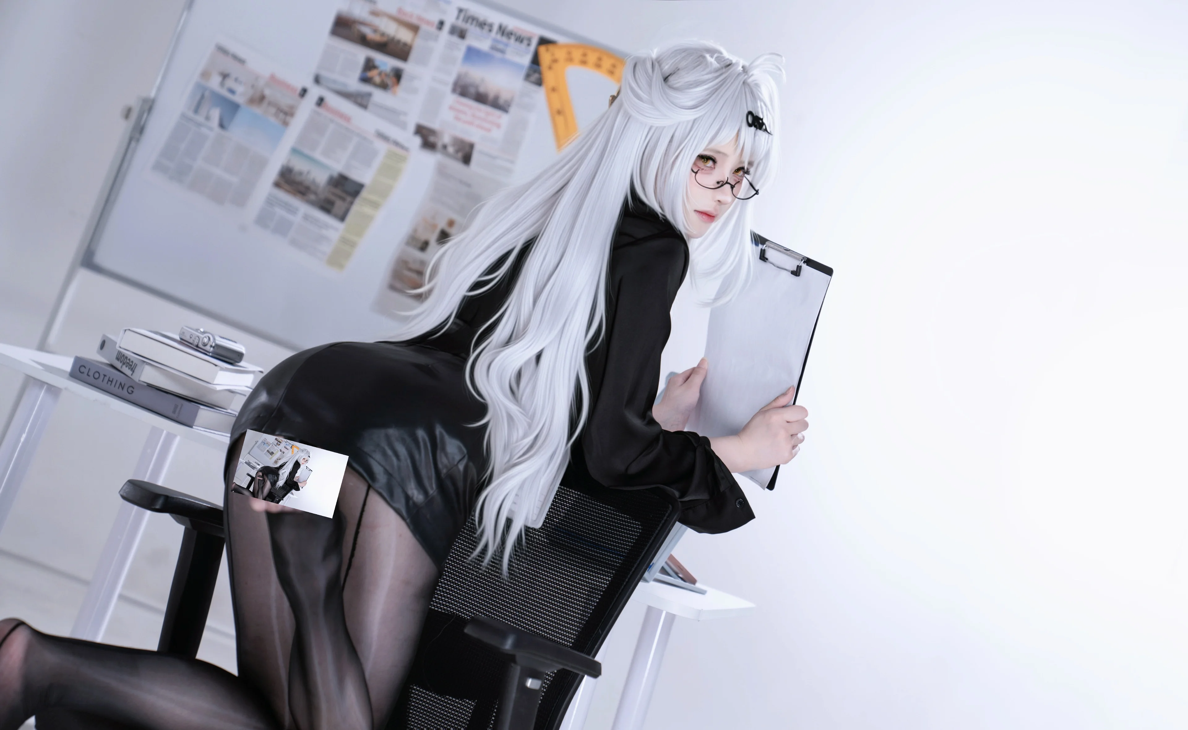 【仪玄cos】绝区零OL私设，工作间隙的回眸瞬间