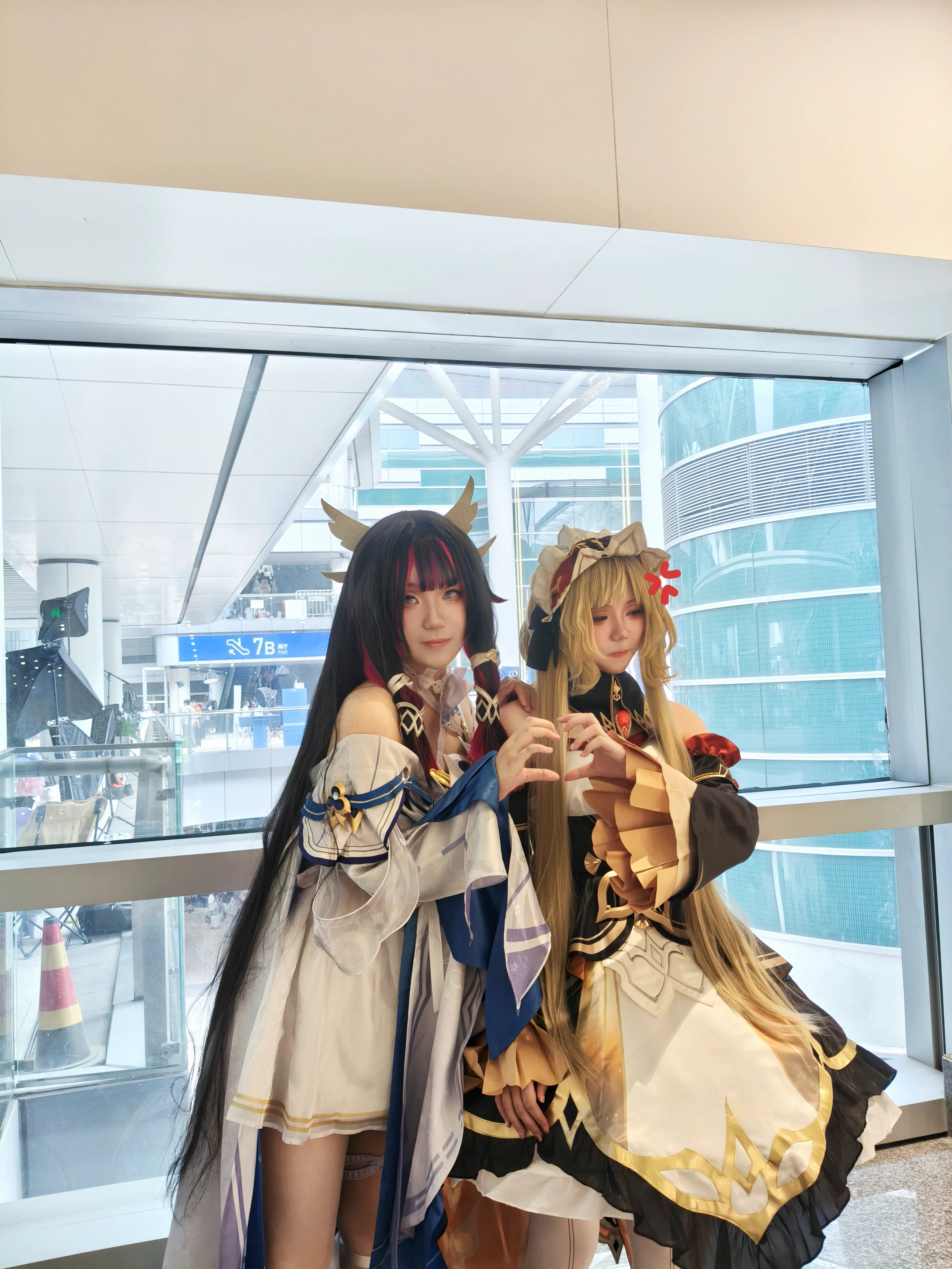【哥倫比婭cos】與桑多涅的第一次CP茶會，把無料全部送完了