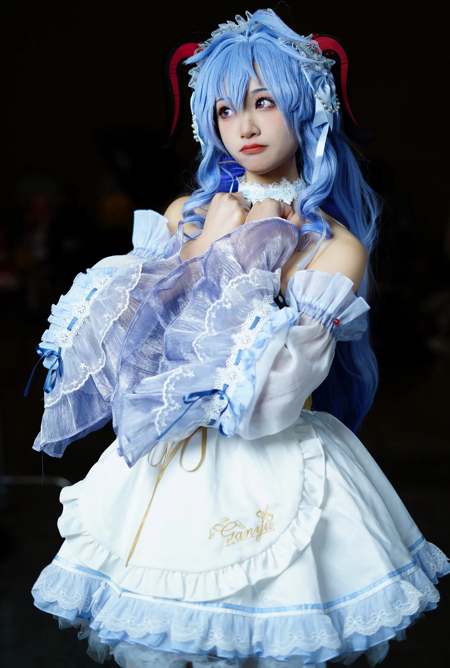 【甘雨 コスプレ】『原神』メイド服と運命の日の重慶夢郷イベント記録 - 3 枚目