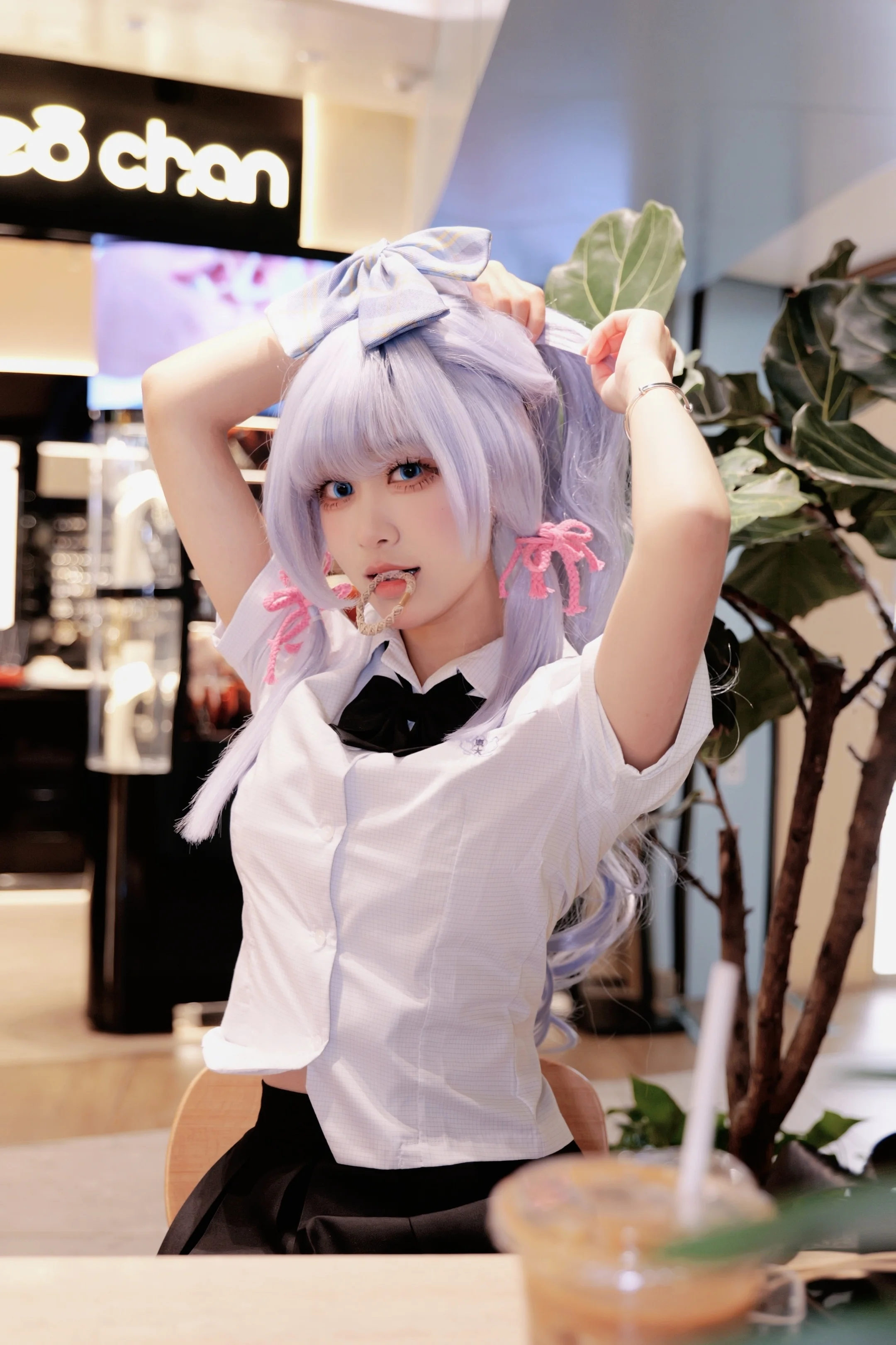 【神里绫华cos】JK风的稻妻大小姐，日常私服分享