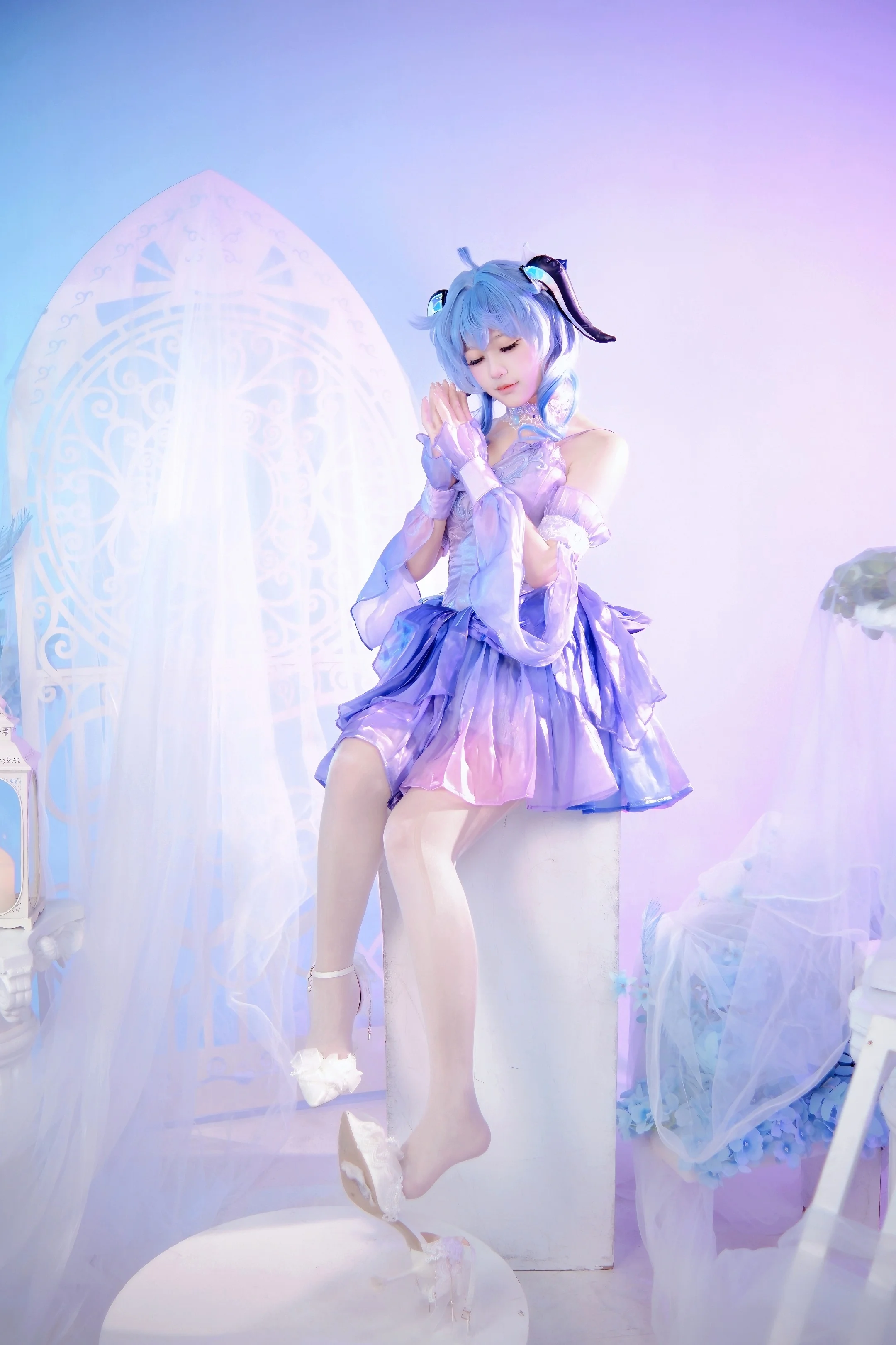【甘雨cos】从璃月港跳一支芭蕾舞 - 第 1 张