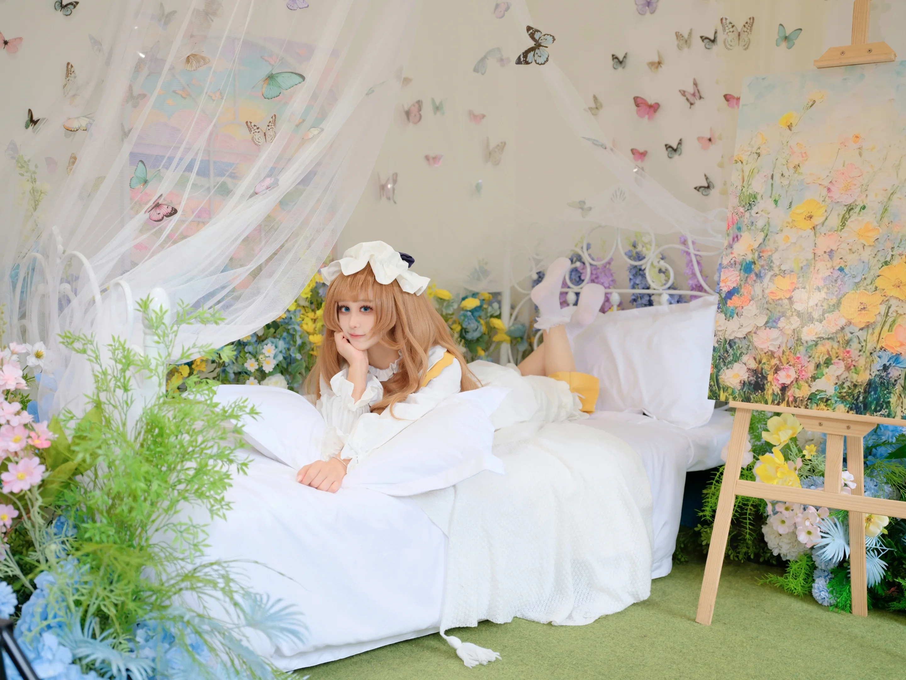 【Genshin Impact Sandrone Cosplay】The Sleeping Marionette and Lemon Floral Art - Image 12