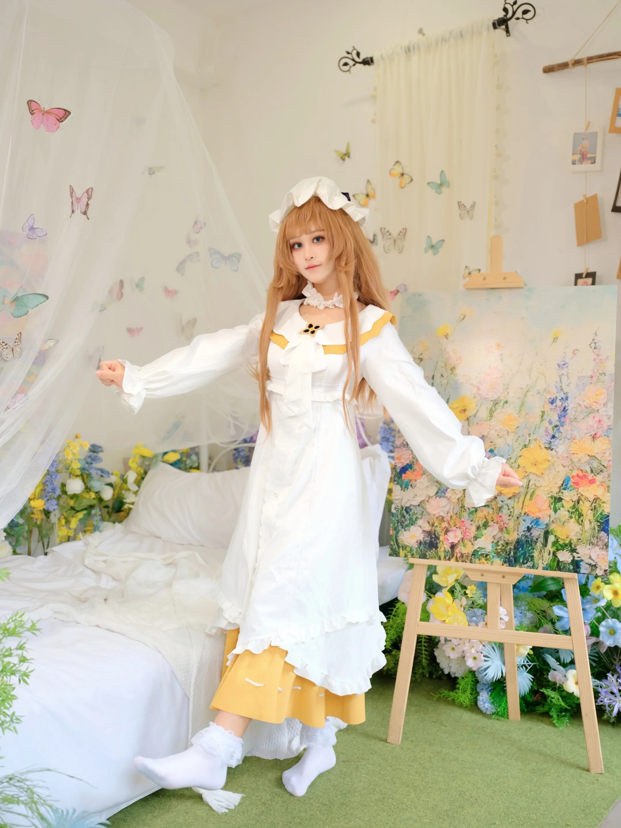 【Genshin Impact Sandrone Cosplay】The Sleeping Marionette and Lemon Floral Art - Image 3