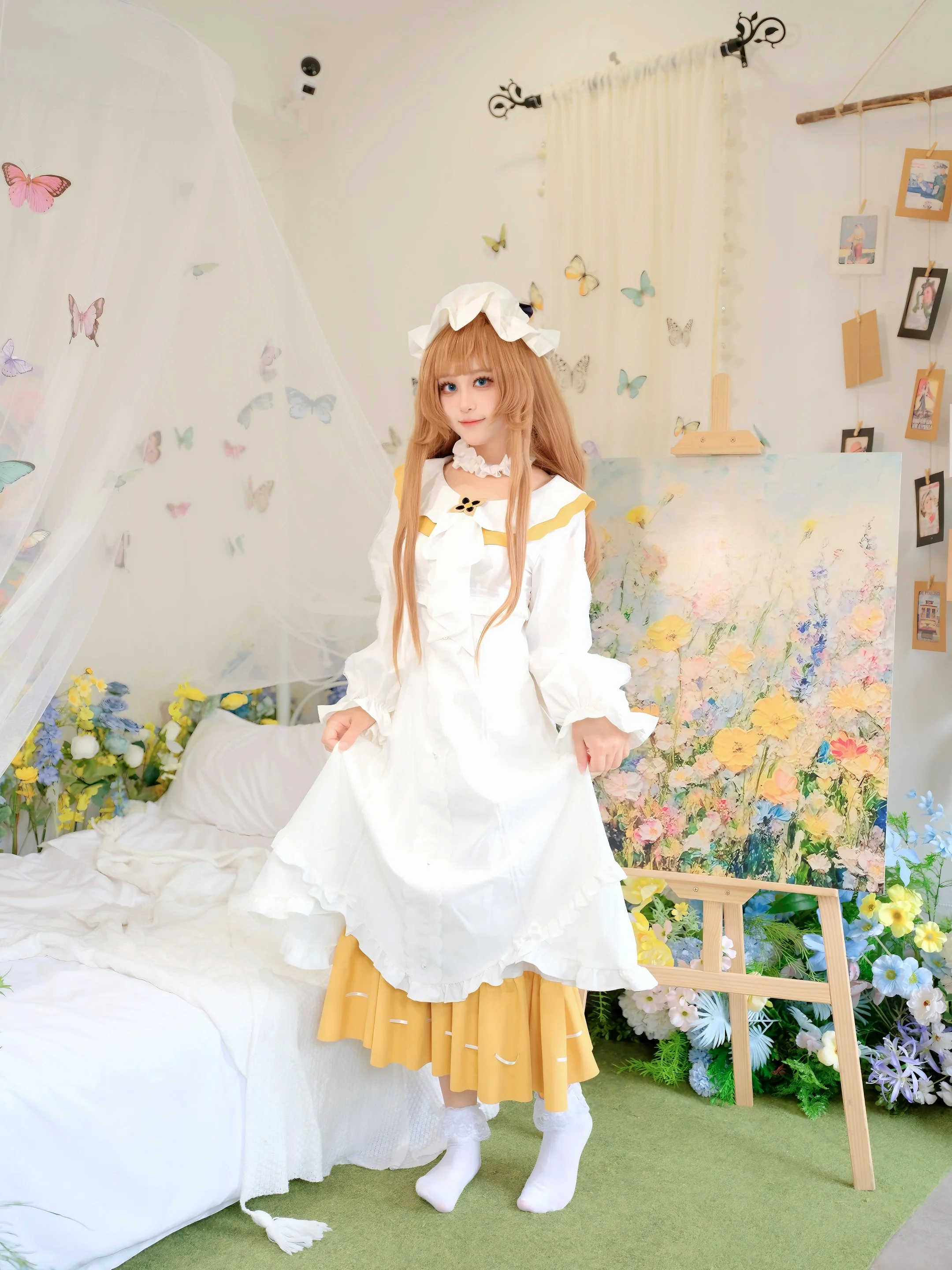 【Genshin Impact Sandrone Cosplay】The Sleeping Marionette and Lemon Floral Art - Image 4