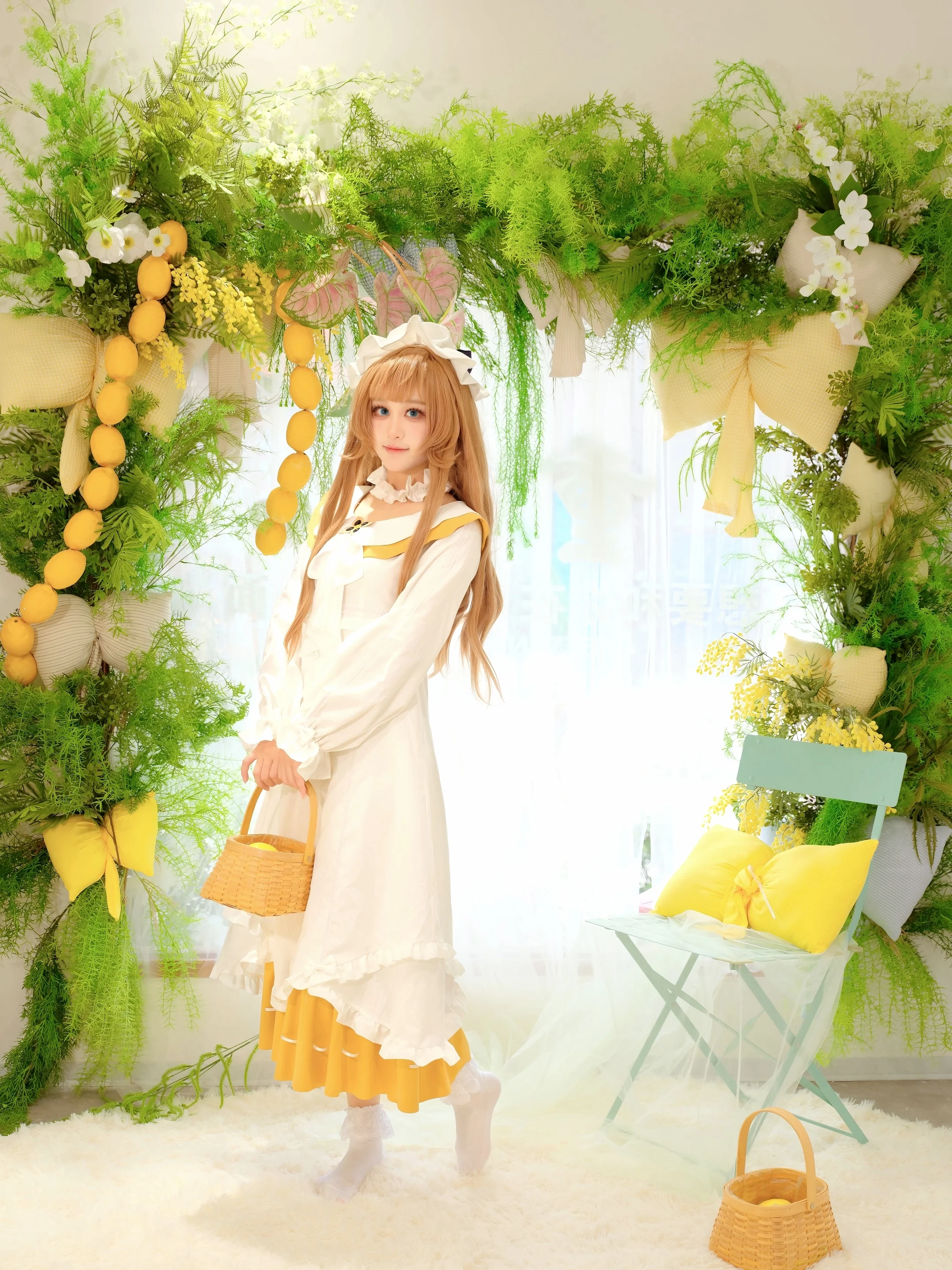 【Genshin Impact Sandrone Cosplay】The Sleeping Marionette and Lemon Floral Art - Image 5