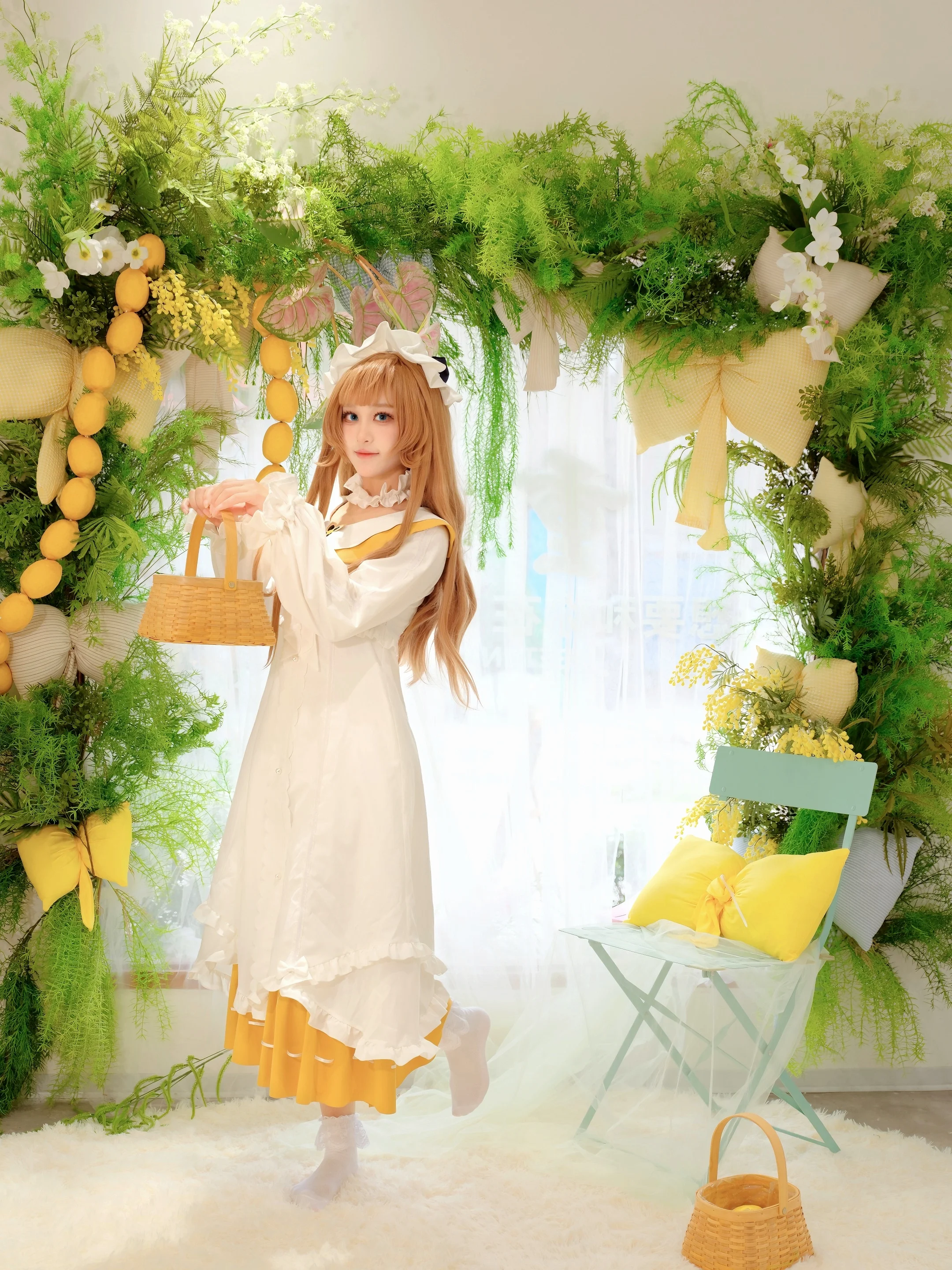 【Genshin Impact Sandrone Cosplay】The Sleeping Marionette and Lemon Floral Art - Image 6