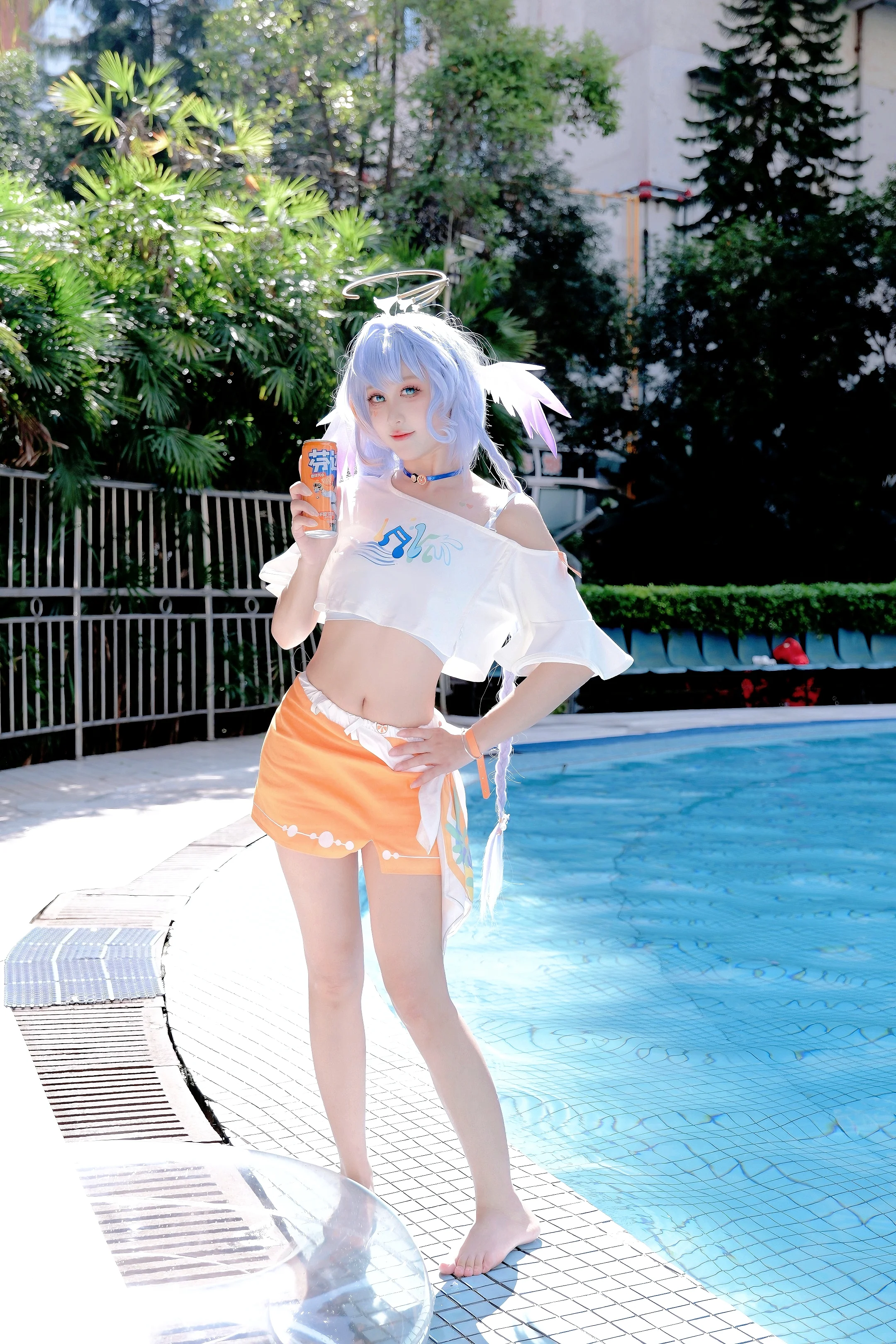 【崩坏星穹铁道知更鸟cos】40度重庆的芬达夏日派对 - 第 2 张