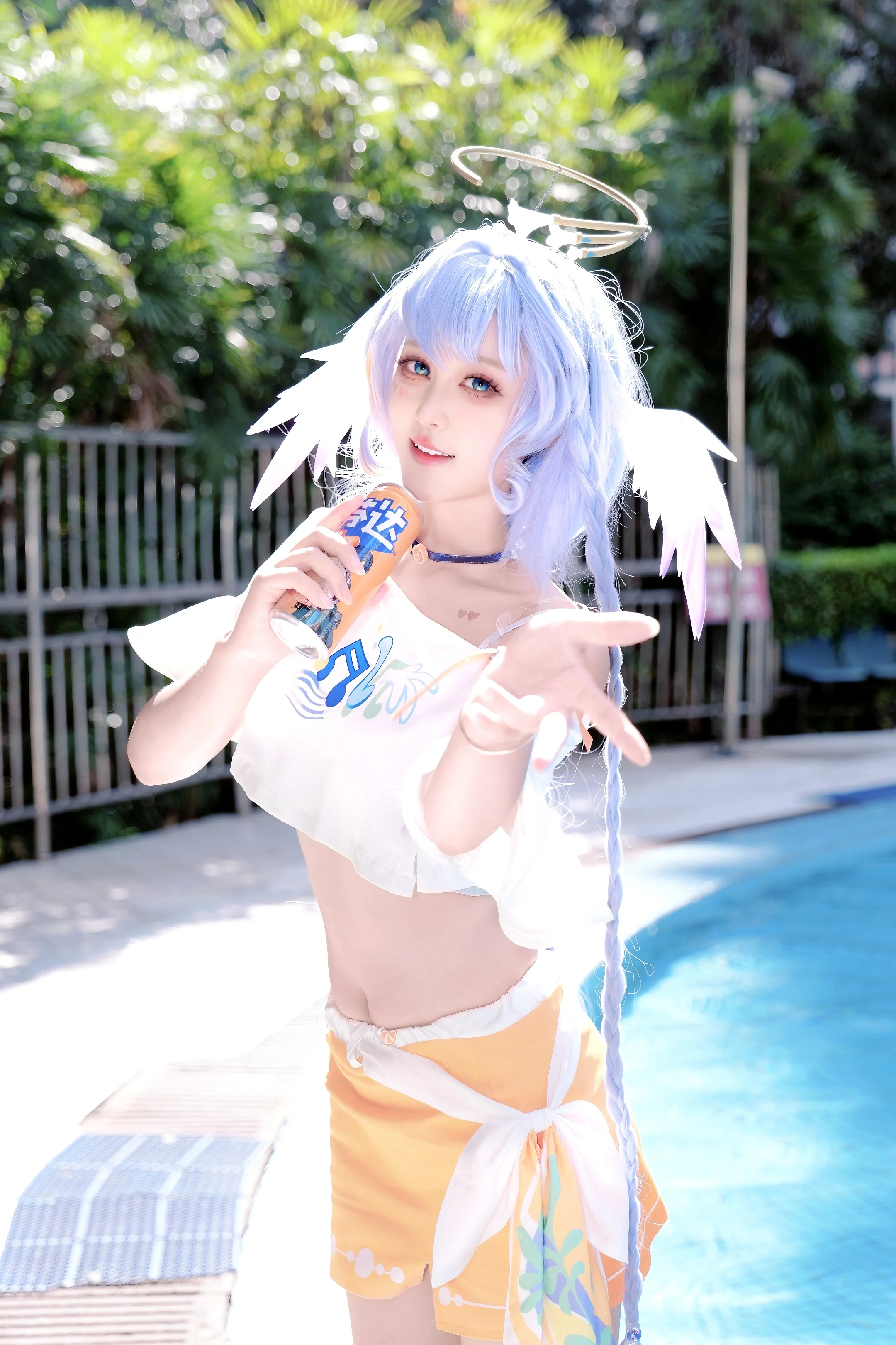 【崩坏星穹铁道知更鸟cos】40度重庆的芬达夏日派对 - 第 3 张