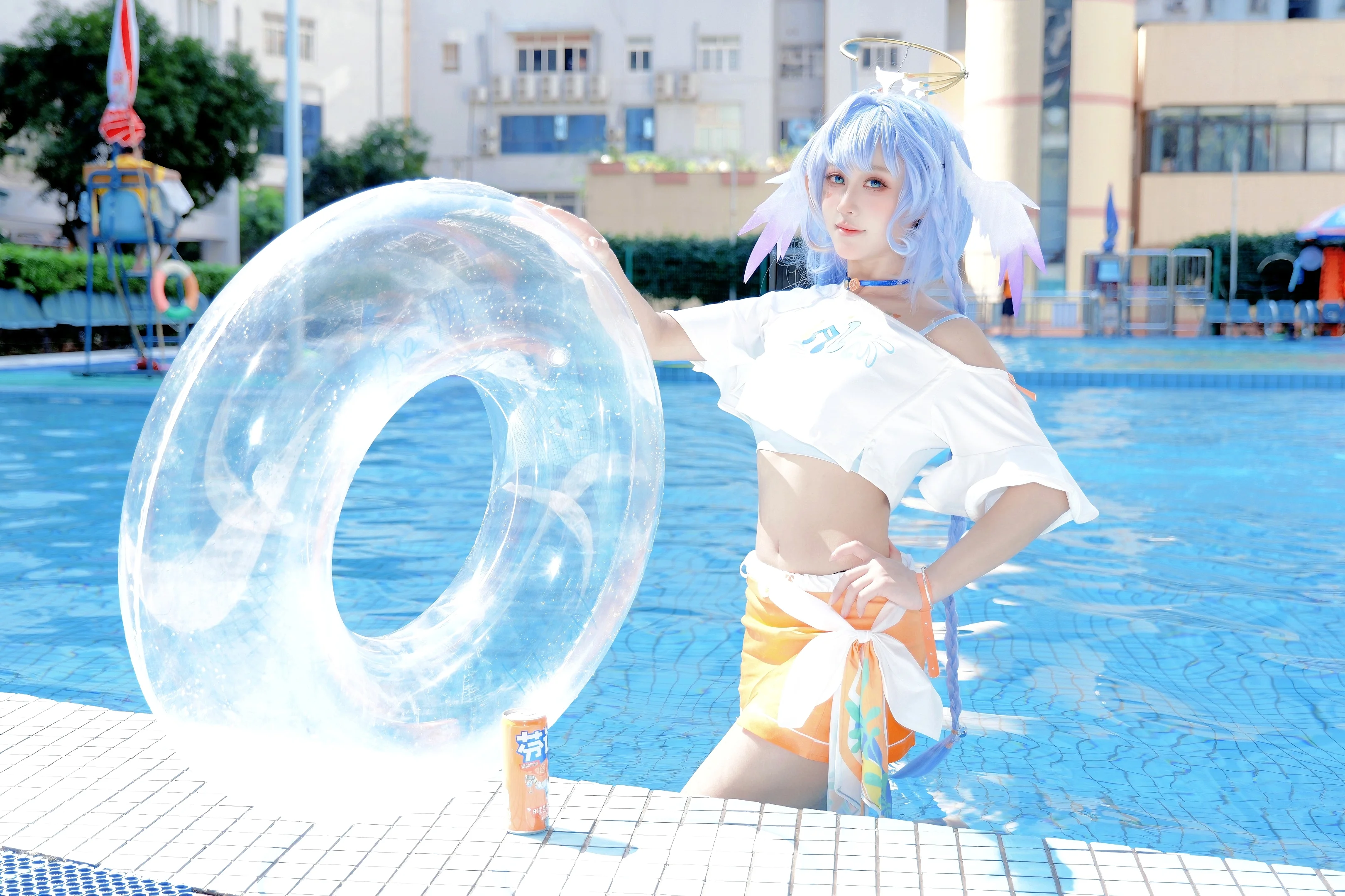 【崩坏星穹铁道知更鸟cos】40度重庆的芬达夏日派对 - 第 5 张