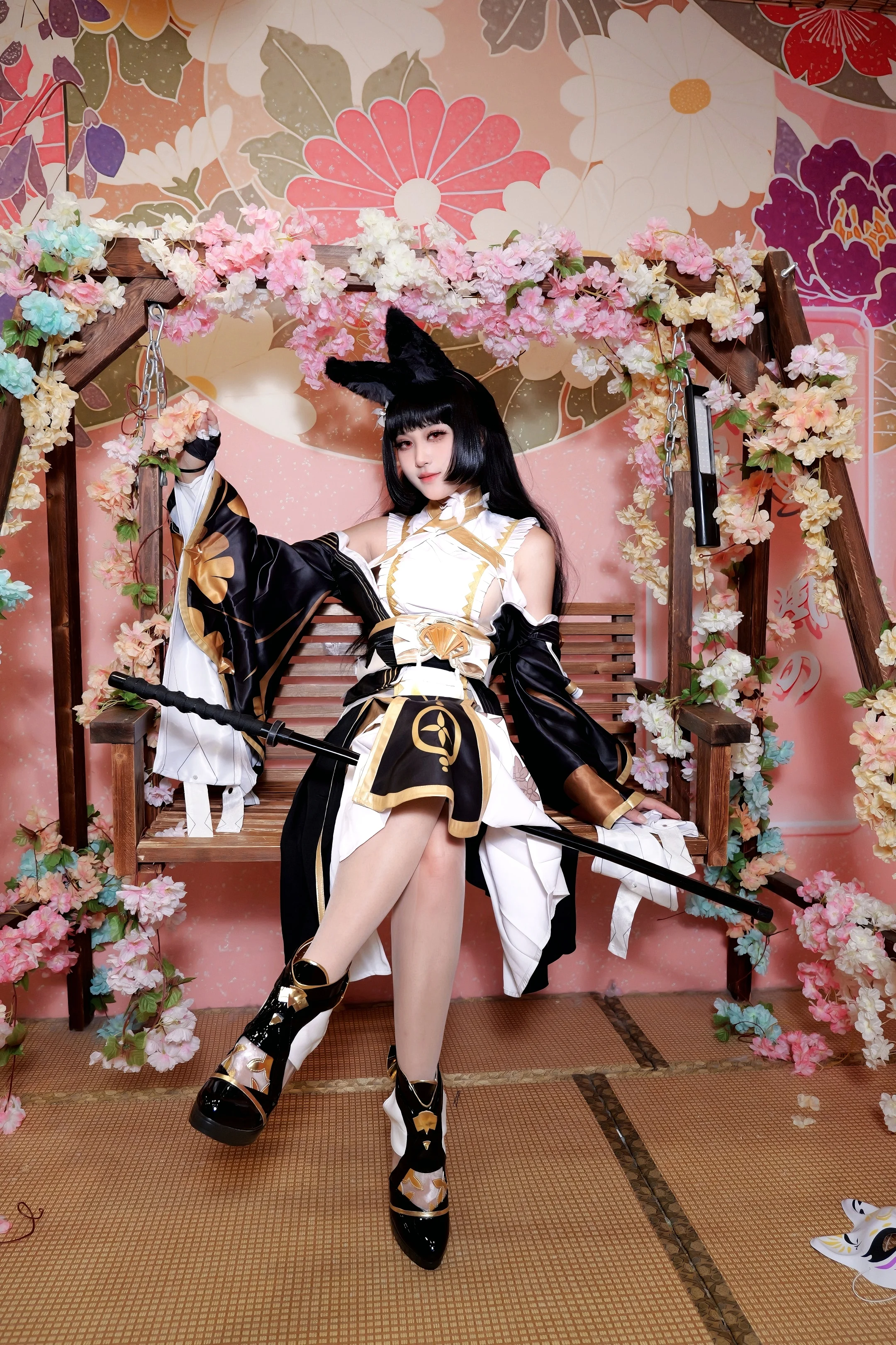 【星见雅cos】绝区零银庭花信，在日式和风中探寻角色的独特气场