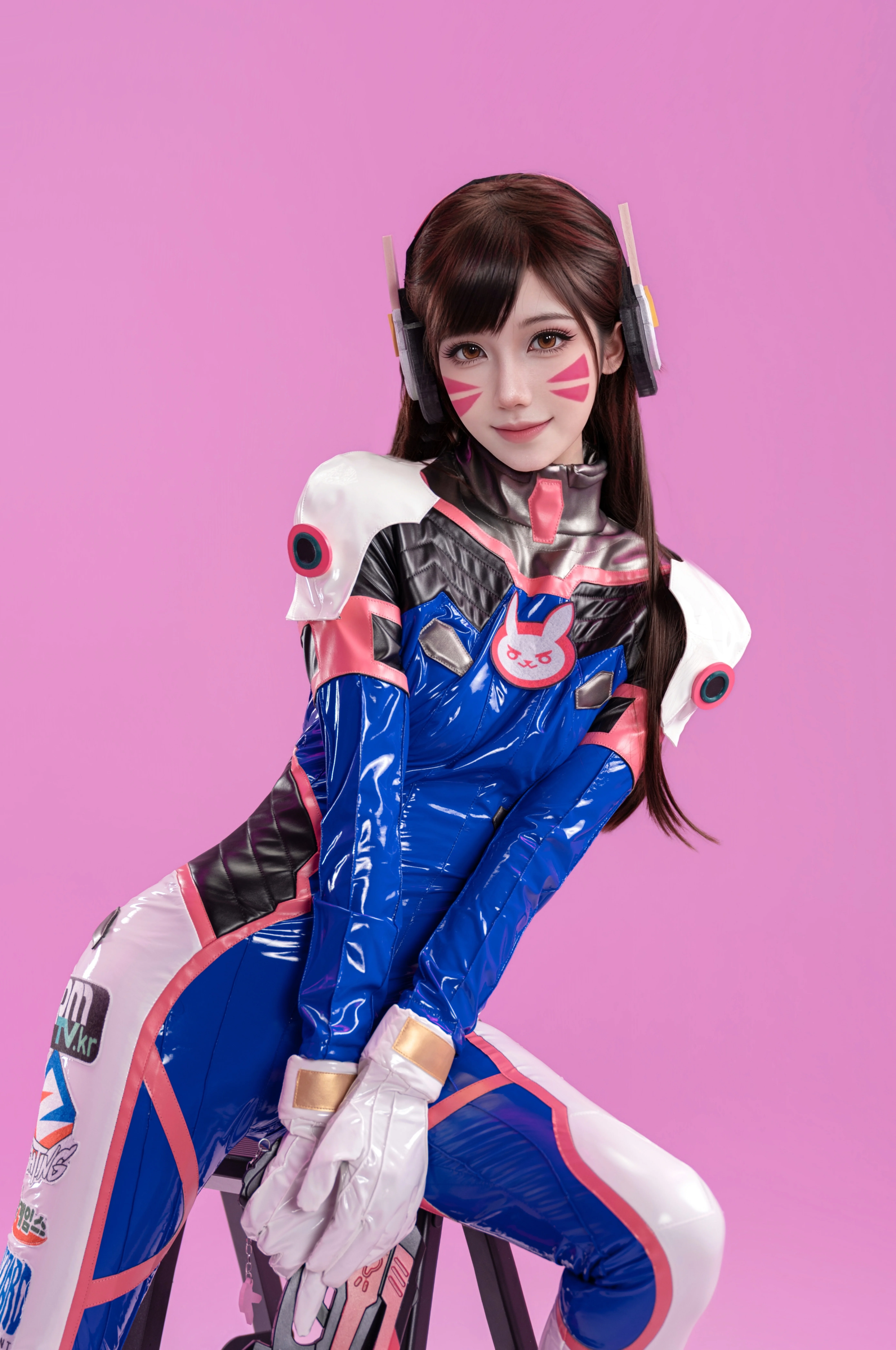 【D.Va cos】守望先锋高光时刻，十一月纯色棚拍记录