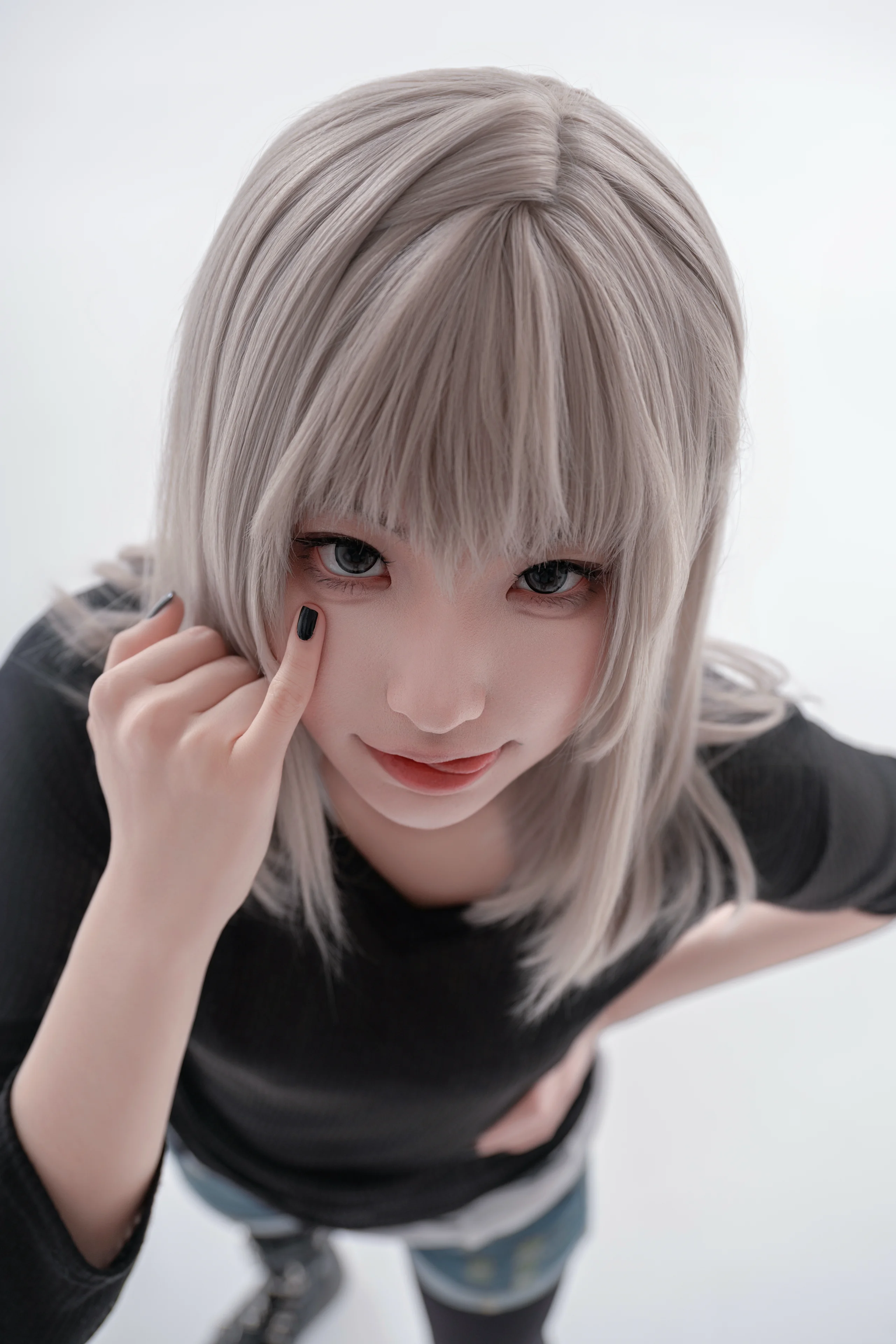 【河原木桃香cos】哭泣少女樂隊 冬季俯視視角棚拍記錄 - 第 2 張
