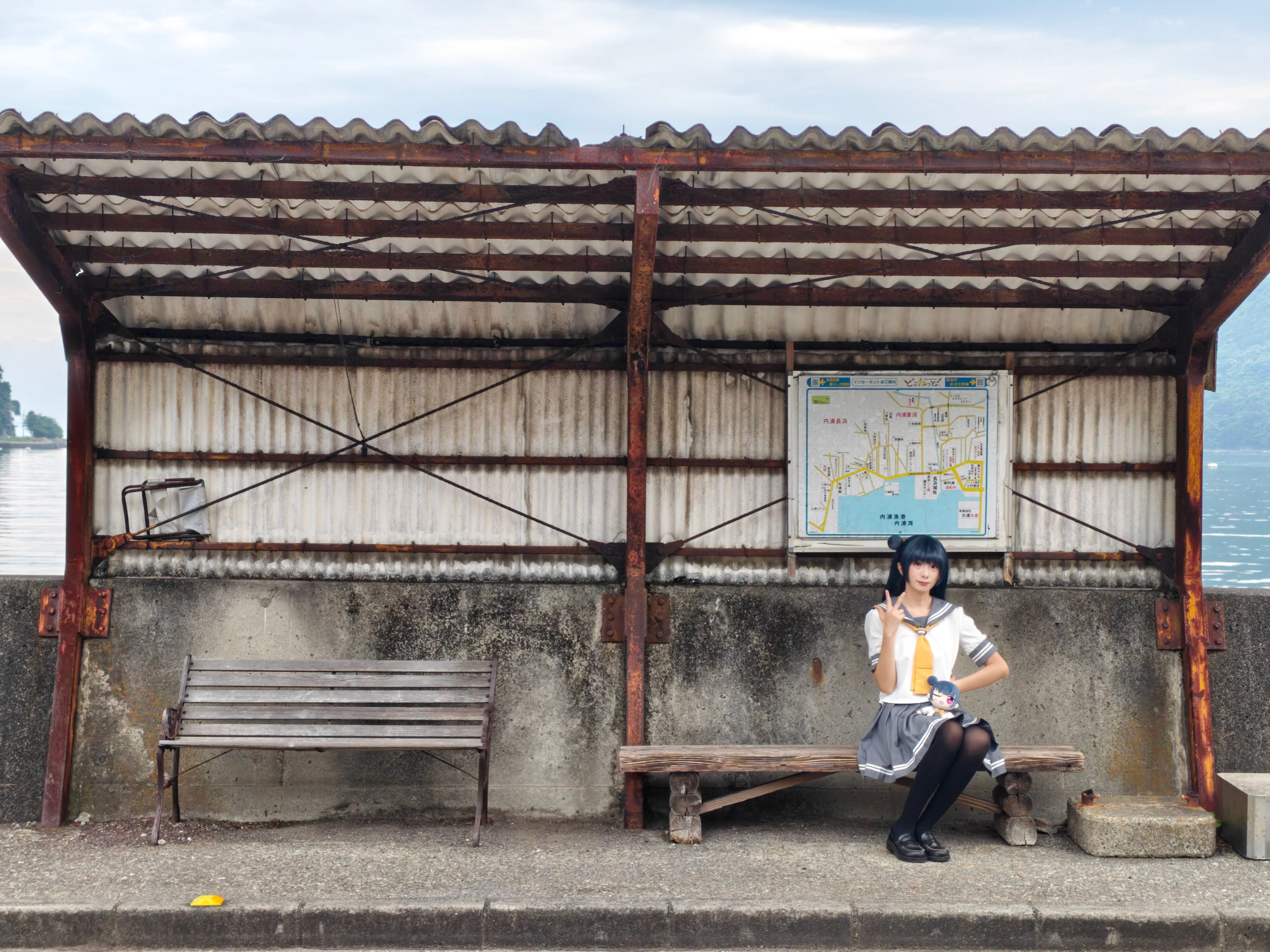 【津岛善子cos】沼津回家之旅，圣地巡礼的幸福瞬间 - 第 3 张