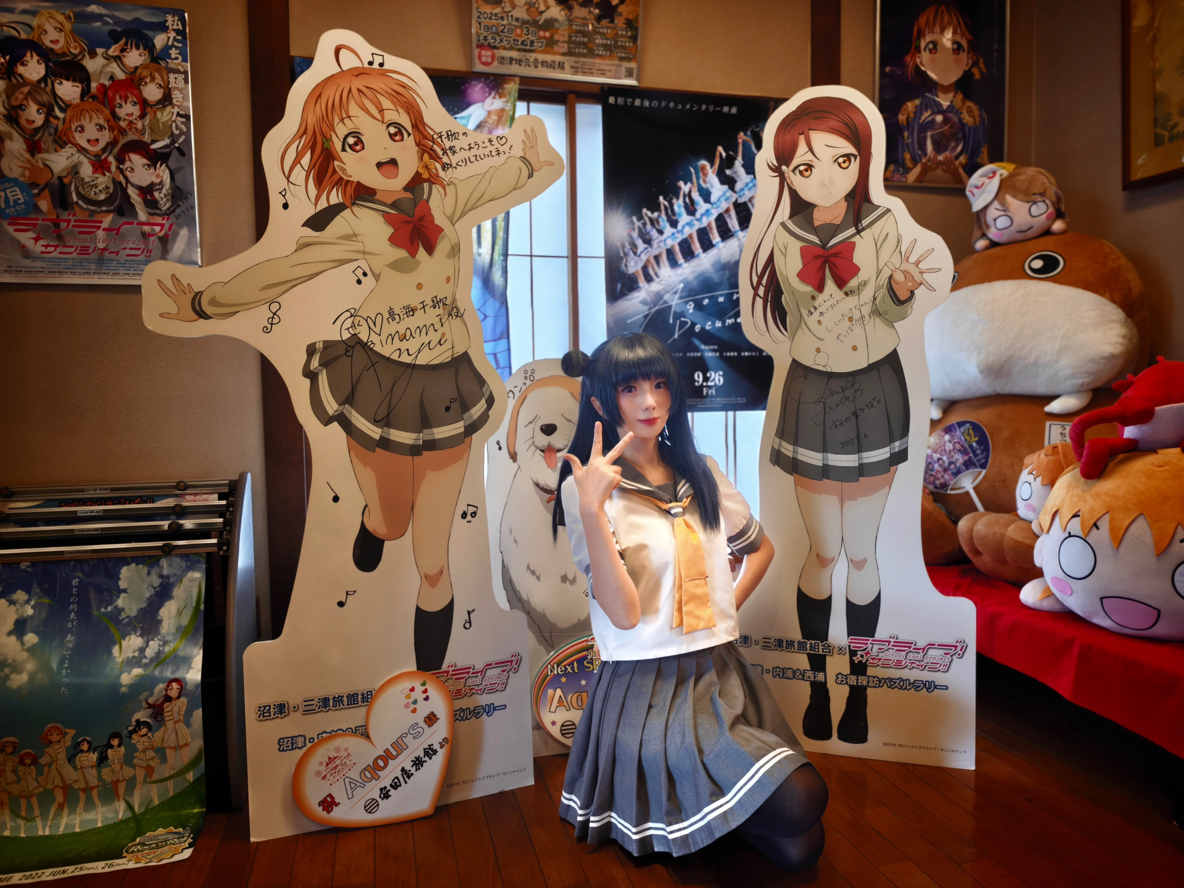 【津岛善子cos】沼津回家之旅，圣地巡礼的幸福瞬间 - 第 9 张
