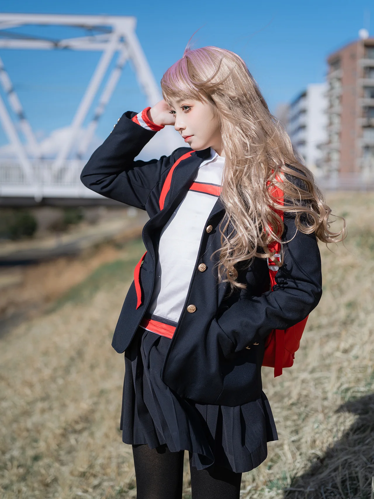 [Minami Yume Cosplay] Strong Winds and Daily Life by the Edogawa Riverbank - Image 2
