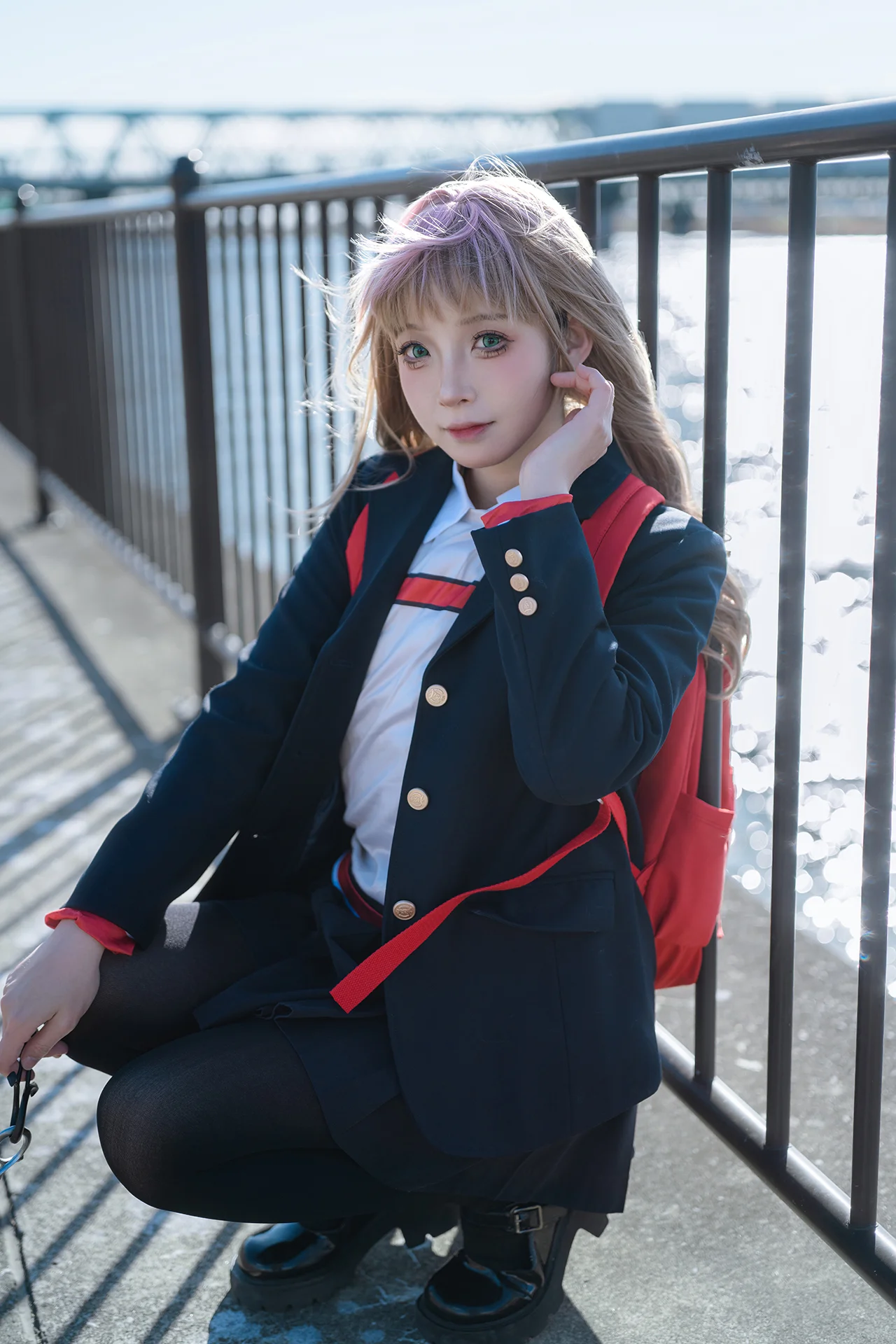 [Minami Yume Cosplay] Strong Winds and Daily Life by the Edogawa Riverbank - Image 9