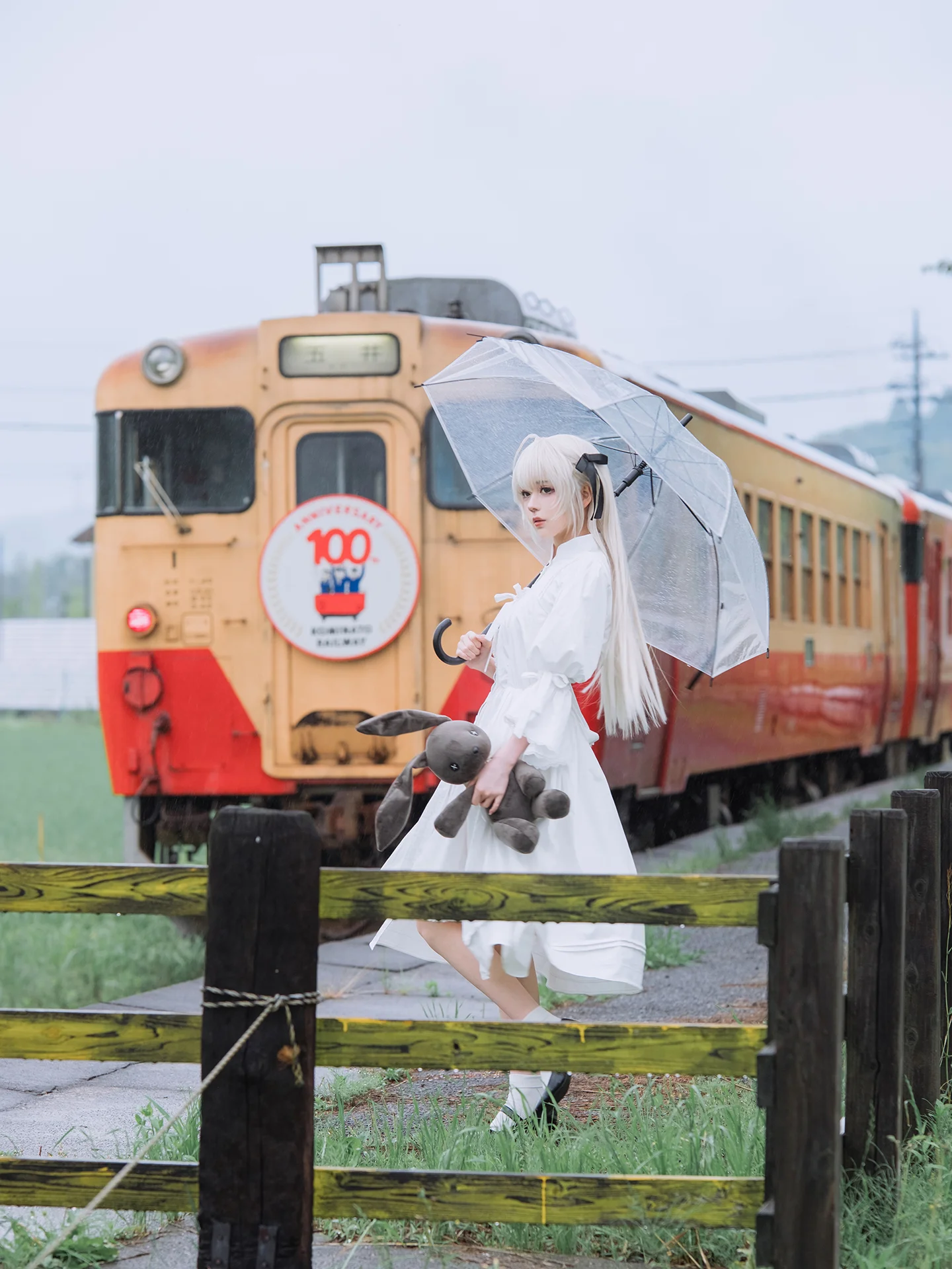 【緣之空】雨天Kiha40車站，大電影感一日記錄 - 第 16 張