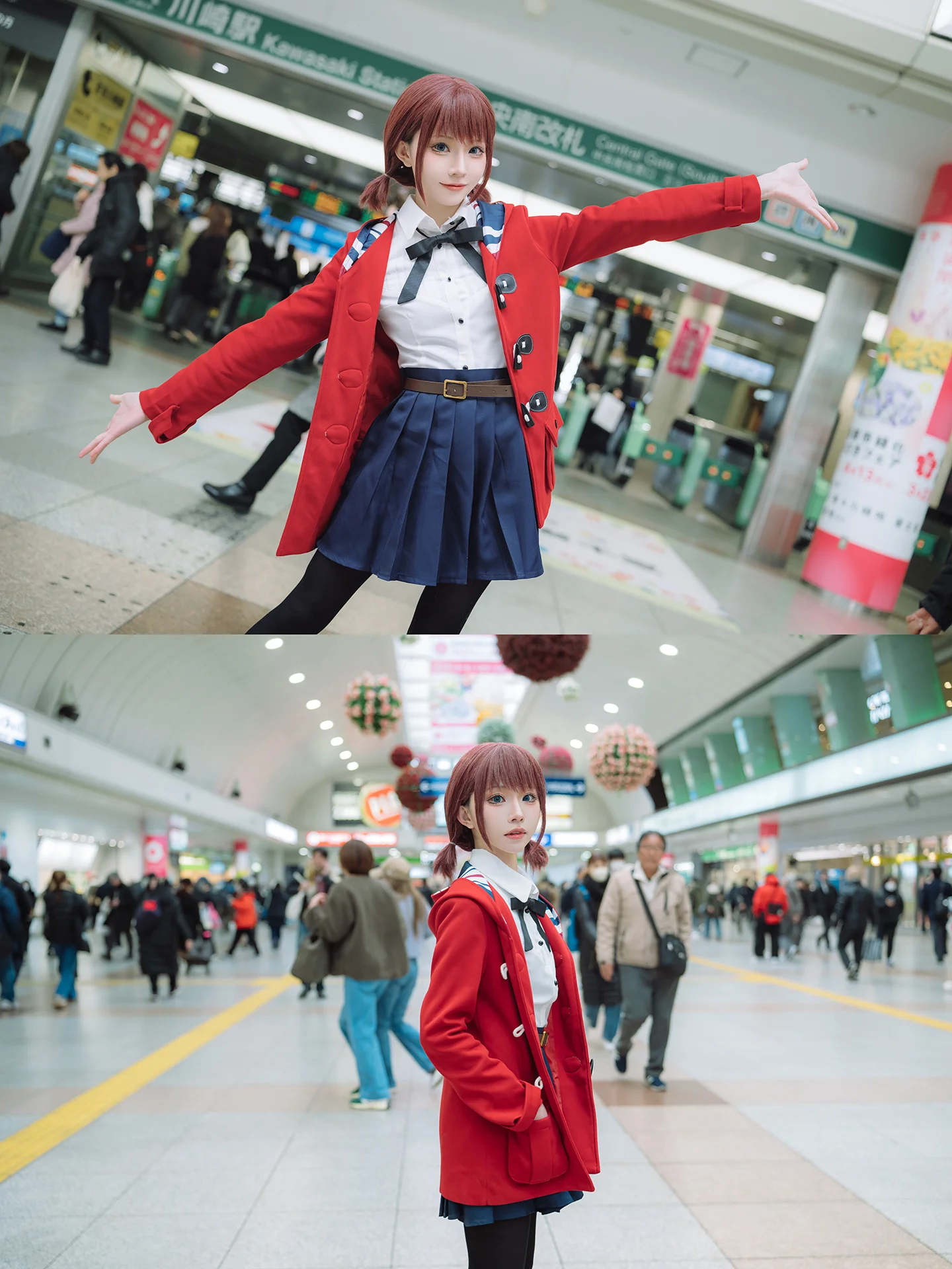 【井芹仁菜cos】在川崎站的日常，重現哭泣少女樂隊中的那份倔強 - 第 5 張