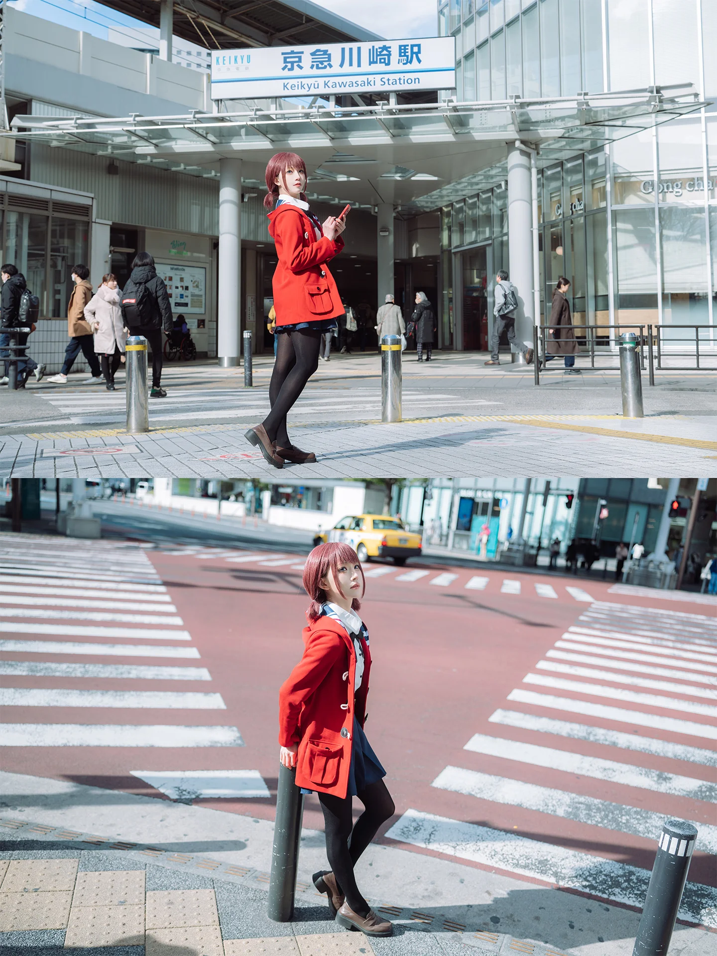 【井芹仁菜cos】在川崎站的日常，重現哭泣少女樂隊中的那份倔強 - 第 9 張
