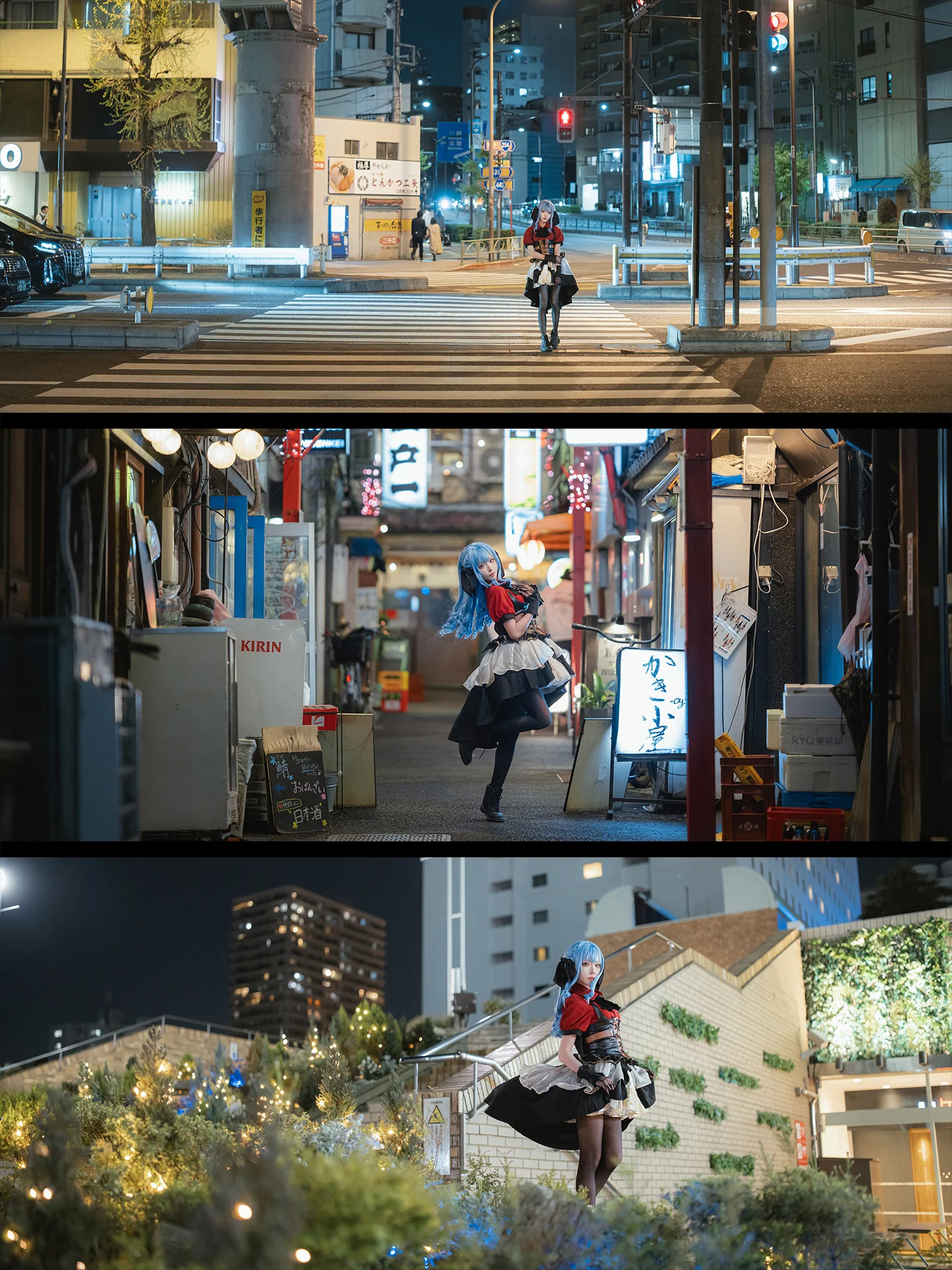 【丰川祥子cos】Ave Mujica幻夜街头，都市深处的假面舞会 - 第 2 张
