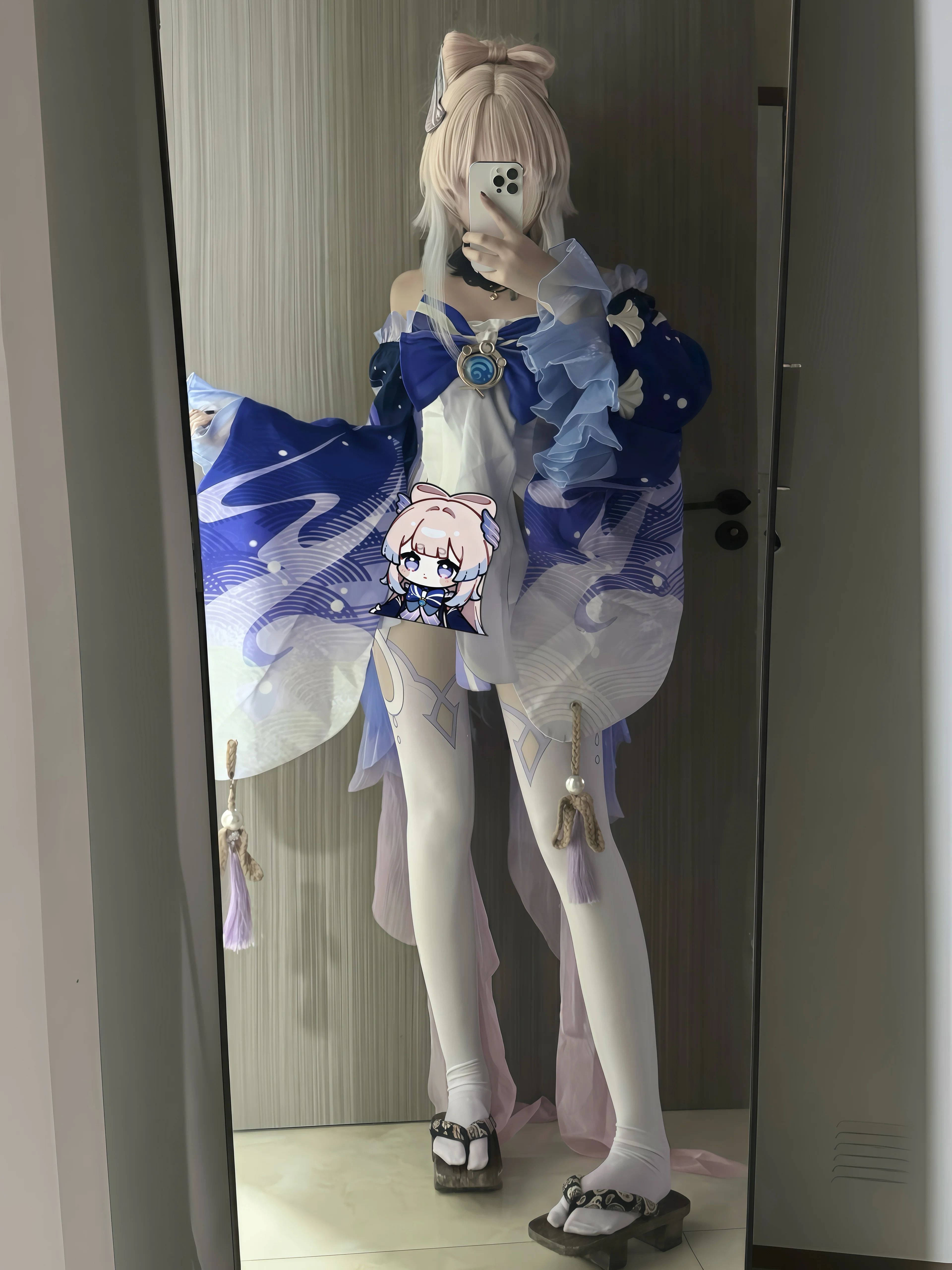 【珊瑚宫心海cos】原神海祇岛的蓝色水波 - 第 2 张