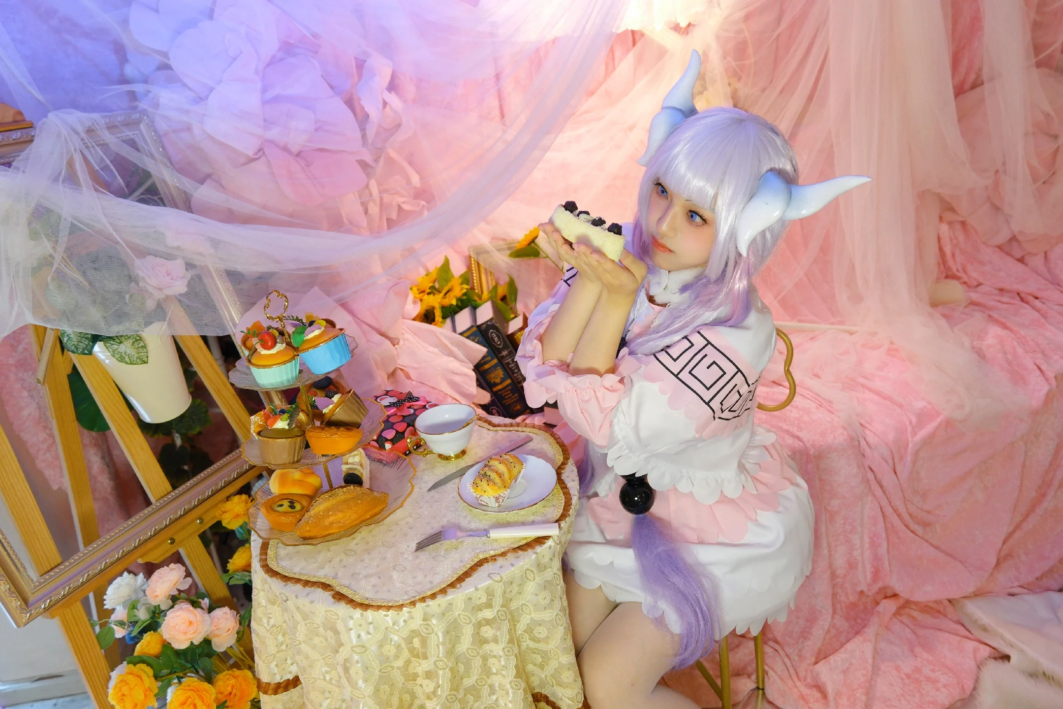【康娜cos】小林家的龍女僕S夢幻氛圍感分享 - 第 4 張