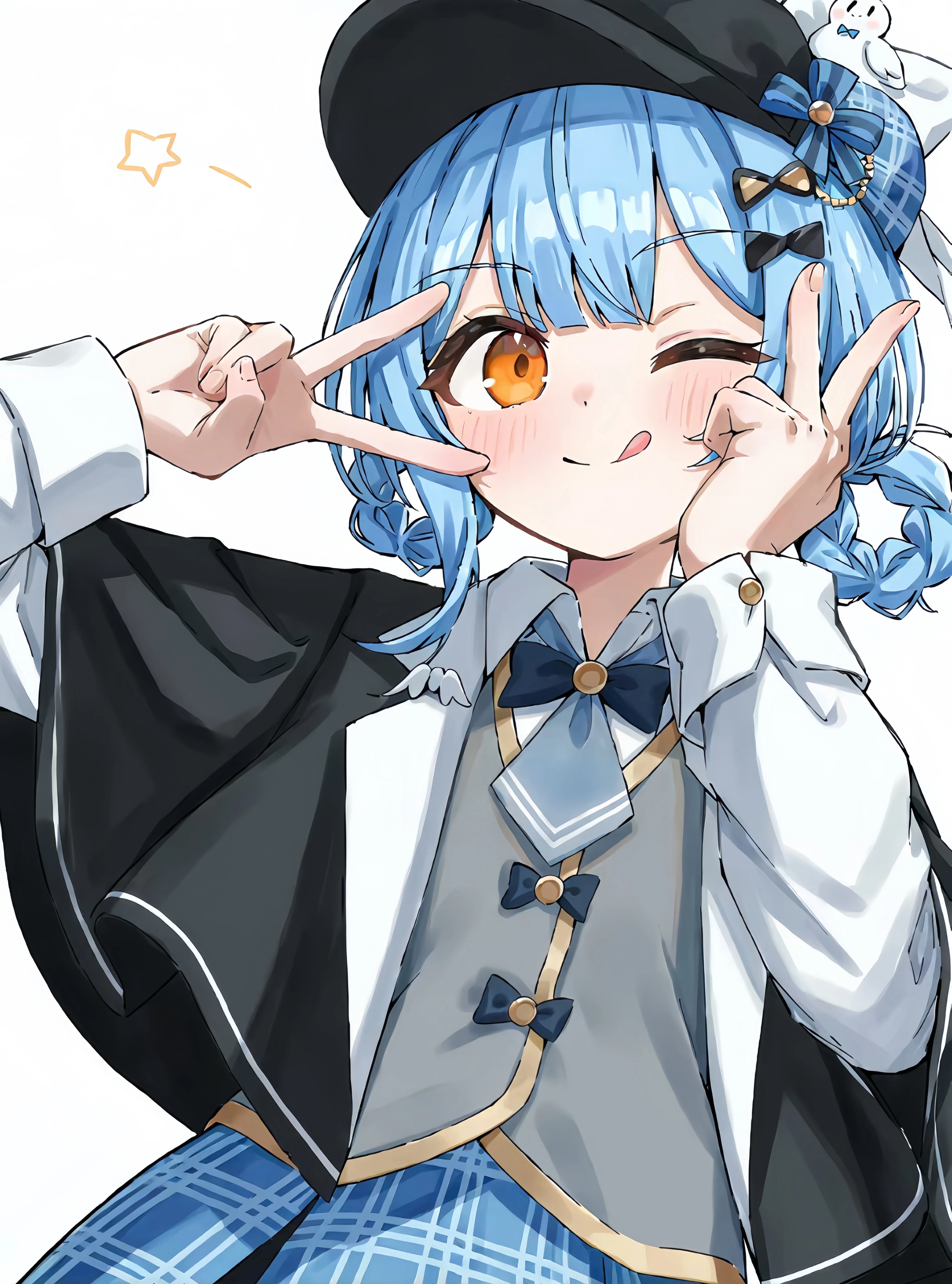 [Sherry Tachibana cosplay] First Fitting for Magical Girl's Witch Trial, Blue-Haired Detective Style Outfit - Image 4