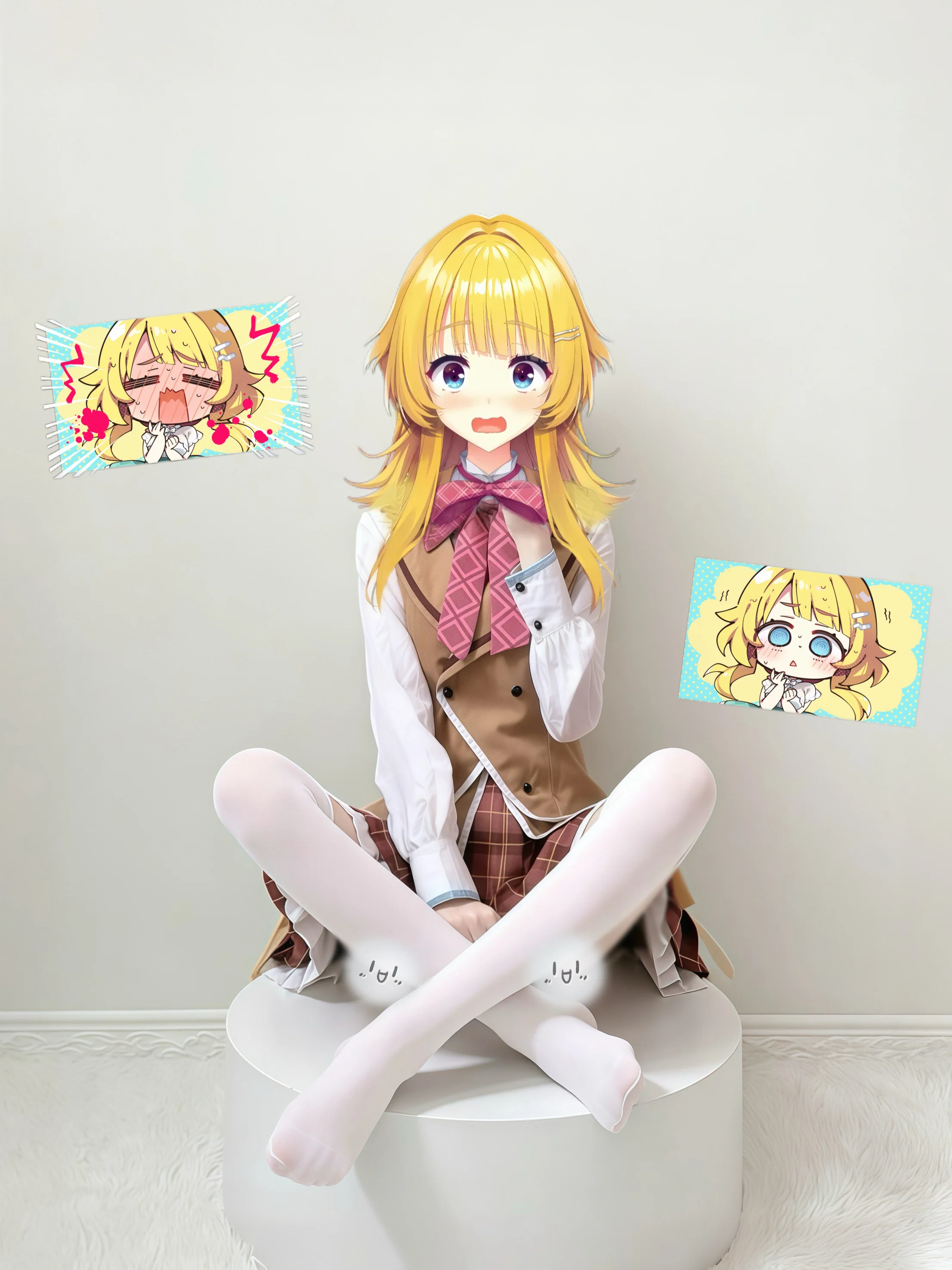 【岛越月望cos】Limelight Lemonade Jam里的清新校园风
