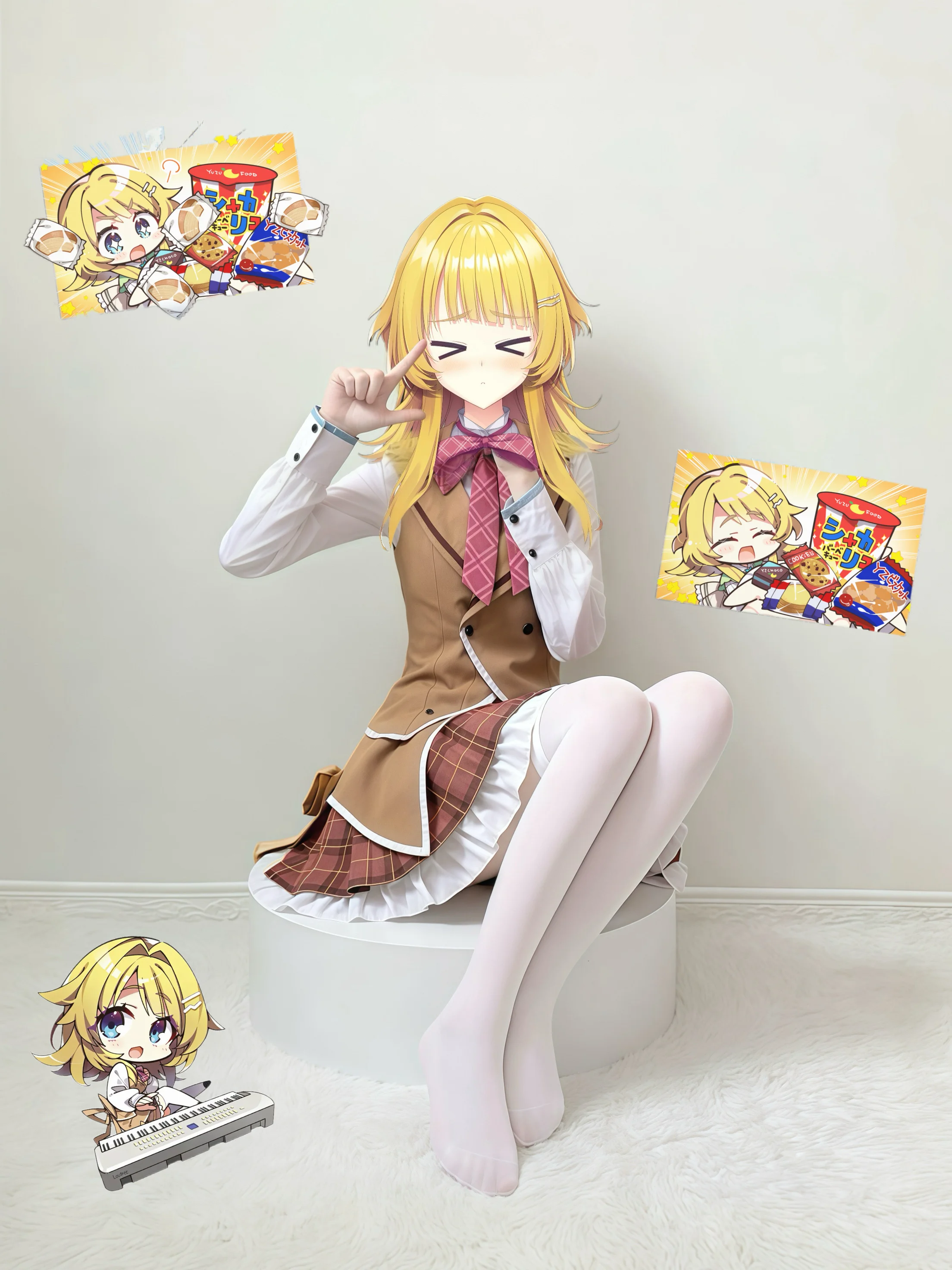 【岛越月望cos】Limelight Lemonade Jam里的清新校园风 - 第 2 张