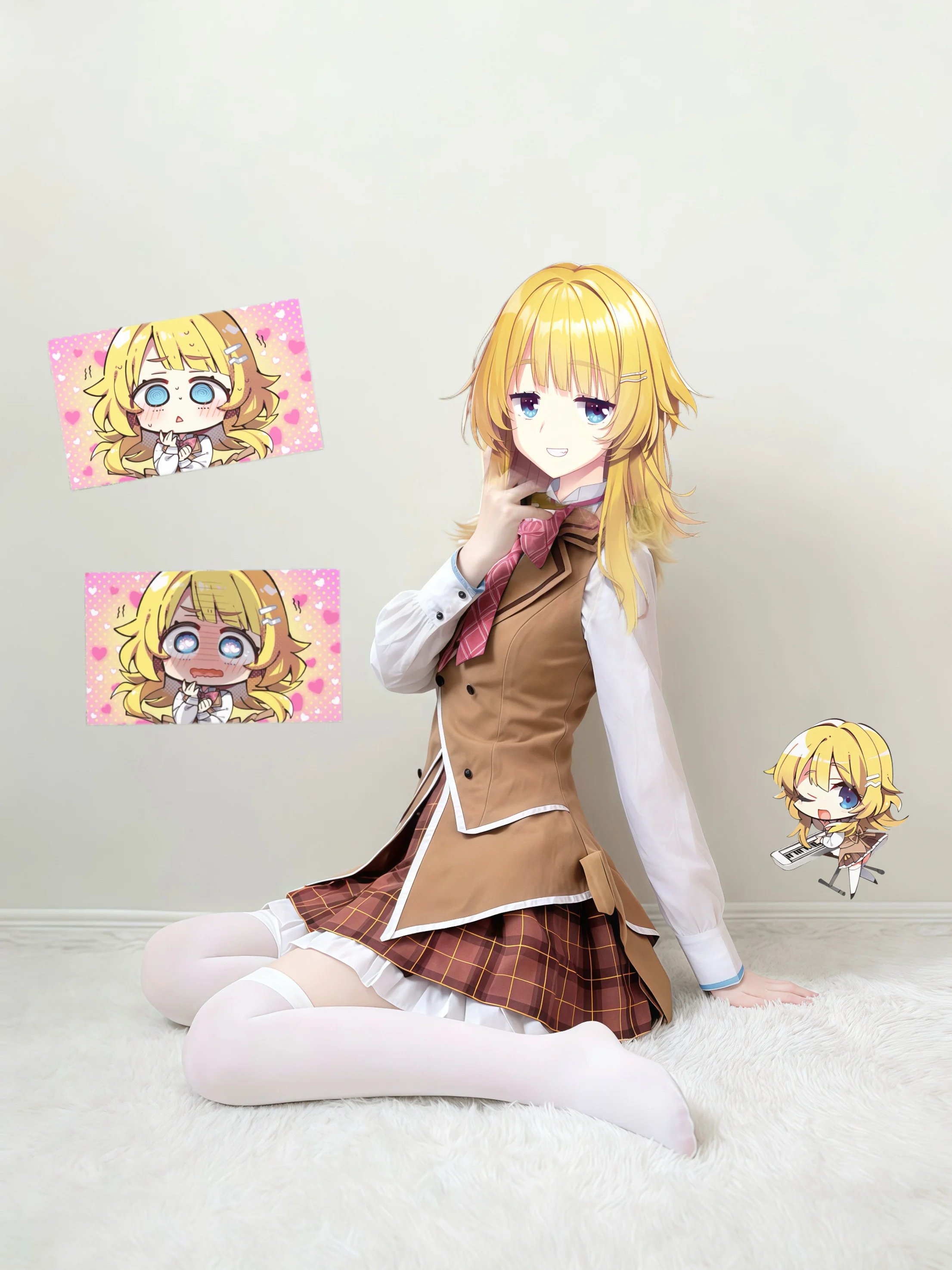【岛越月望cos】Limelight Lemonade Jam里的清新校园风 - 第 3 张