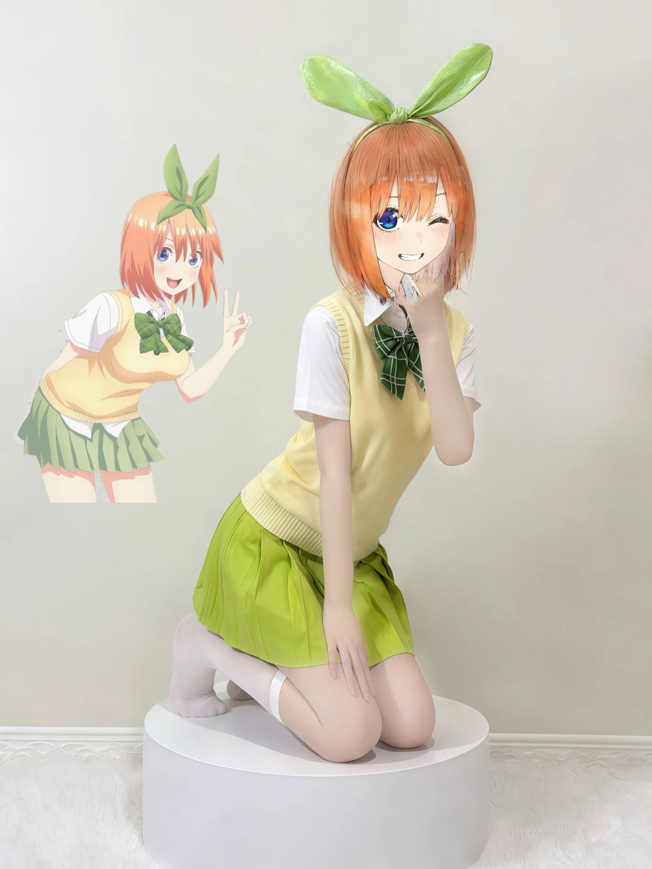 【中野四叶cos】五等分的花嫁，元气满满的试衣日常 - 第 2 张