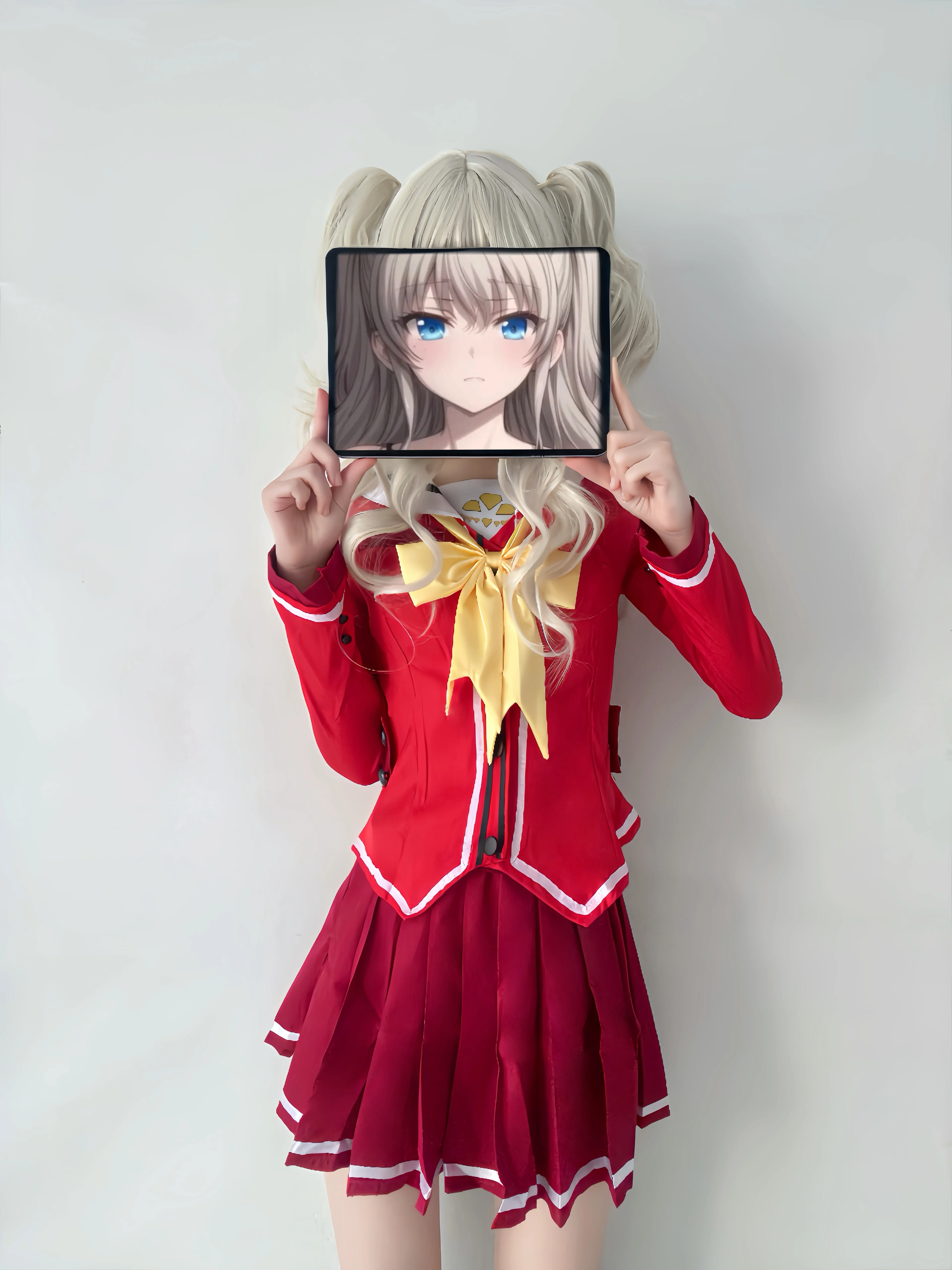 【友利奈緒cos】Charlotte的紅色制服試衣心得 - 第 3 張