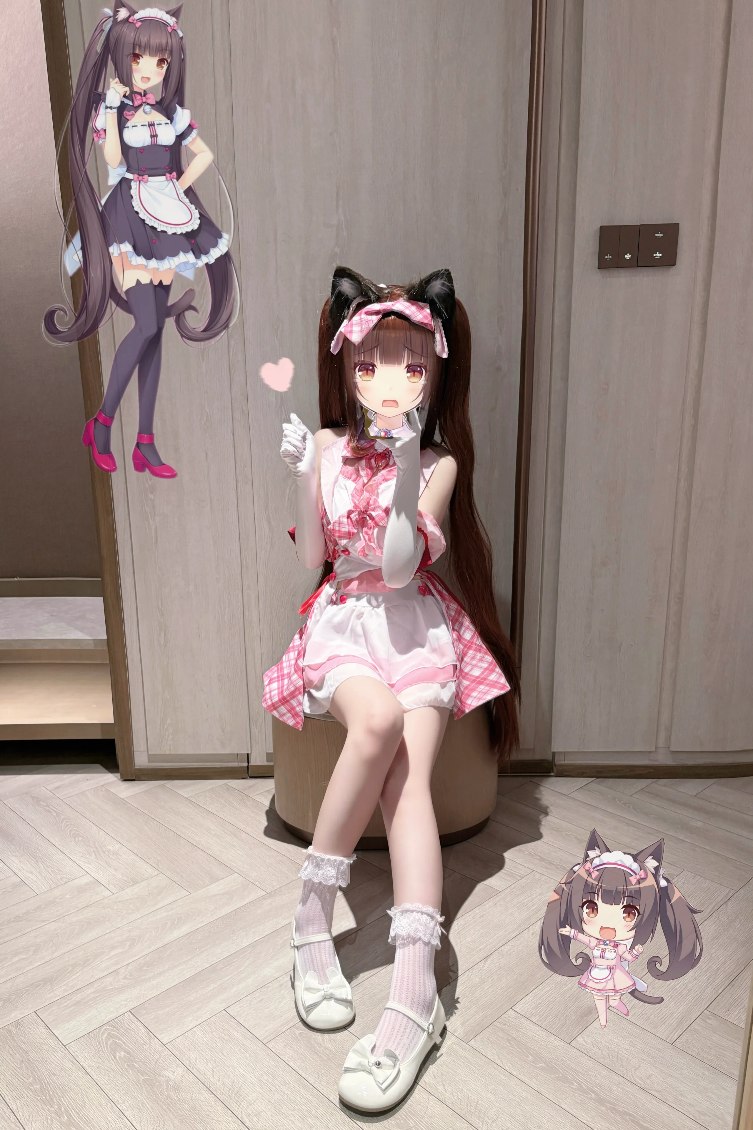 【巧克力与香子兰cos】猫娘乐园的试衣记录