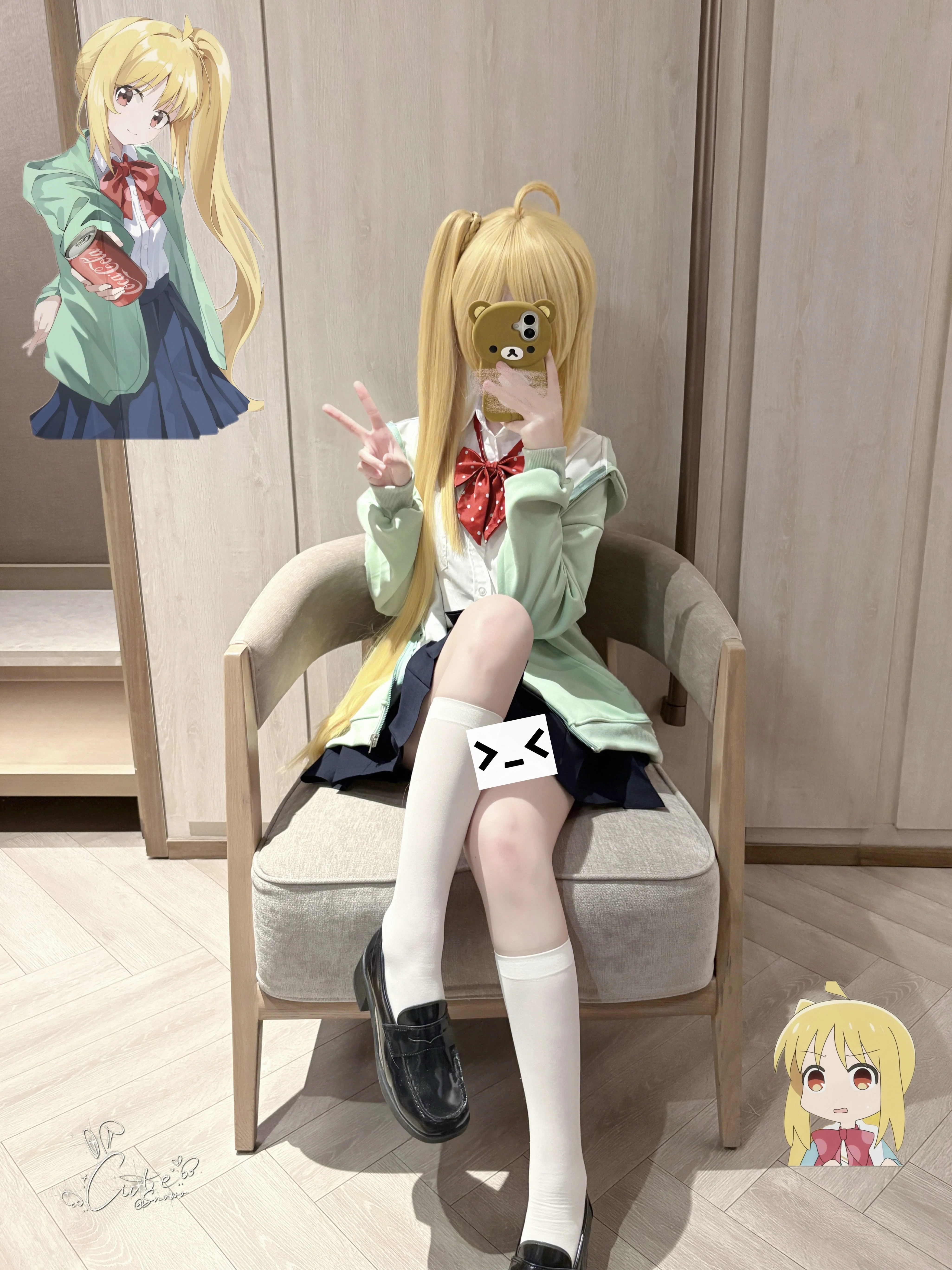 【伊地知虹夏cos】孤独摇滚里的阳光鼓手，试穿日常制服