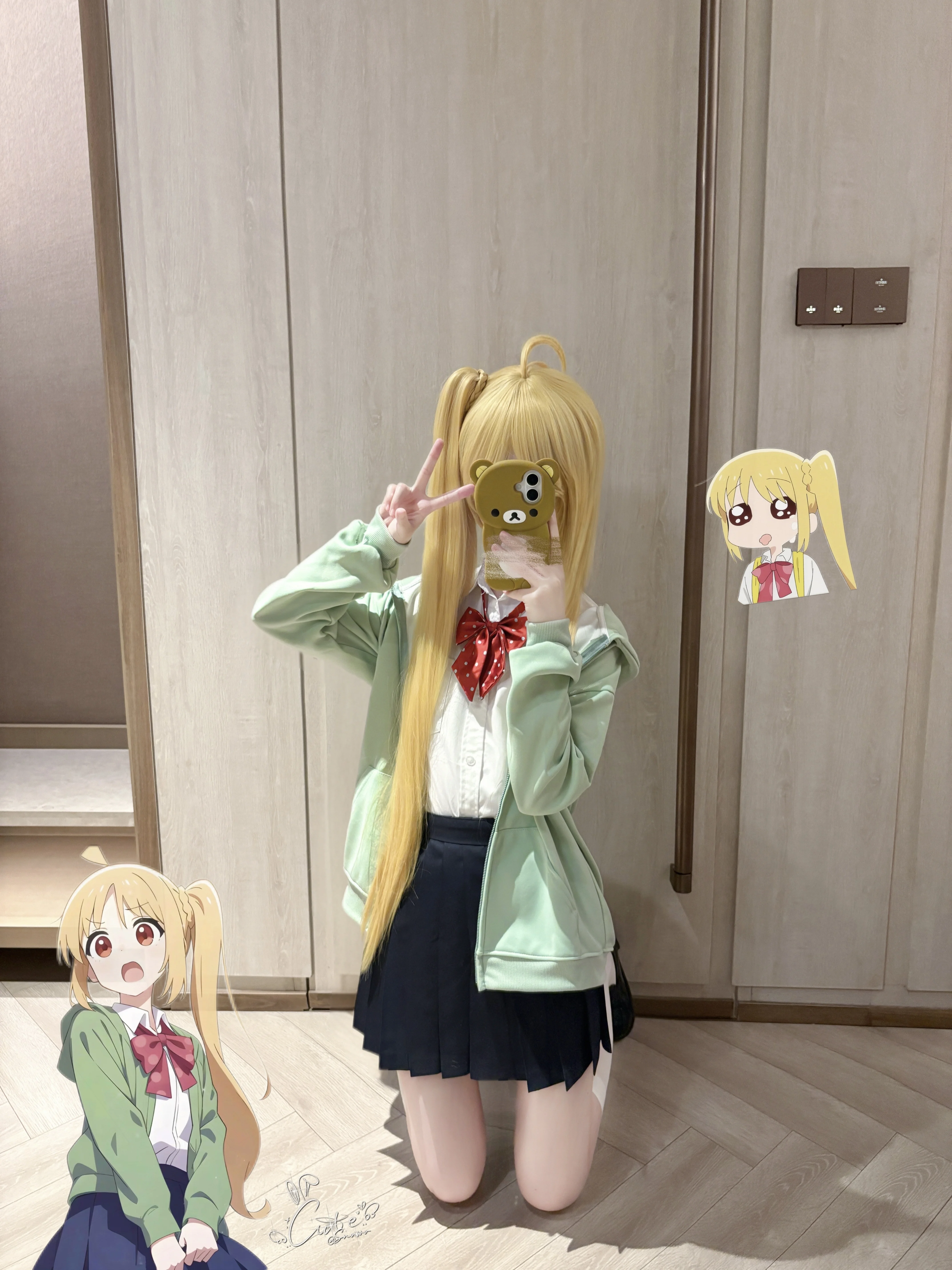 【伊地知虹夏cos】孤獨搖滾裡的陽光鼓手，試穿日常制服 - 第 2 張