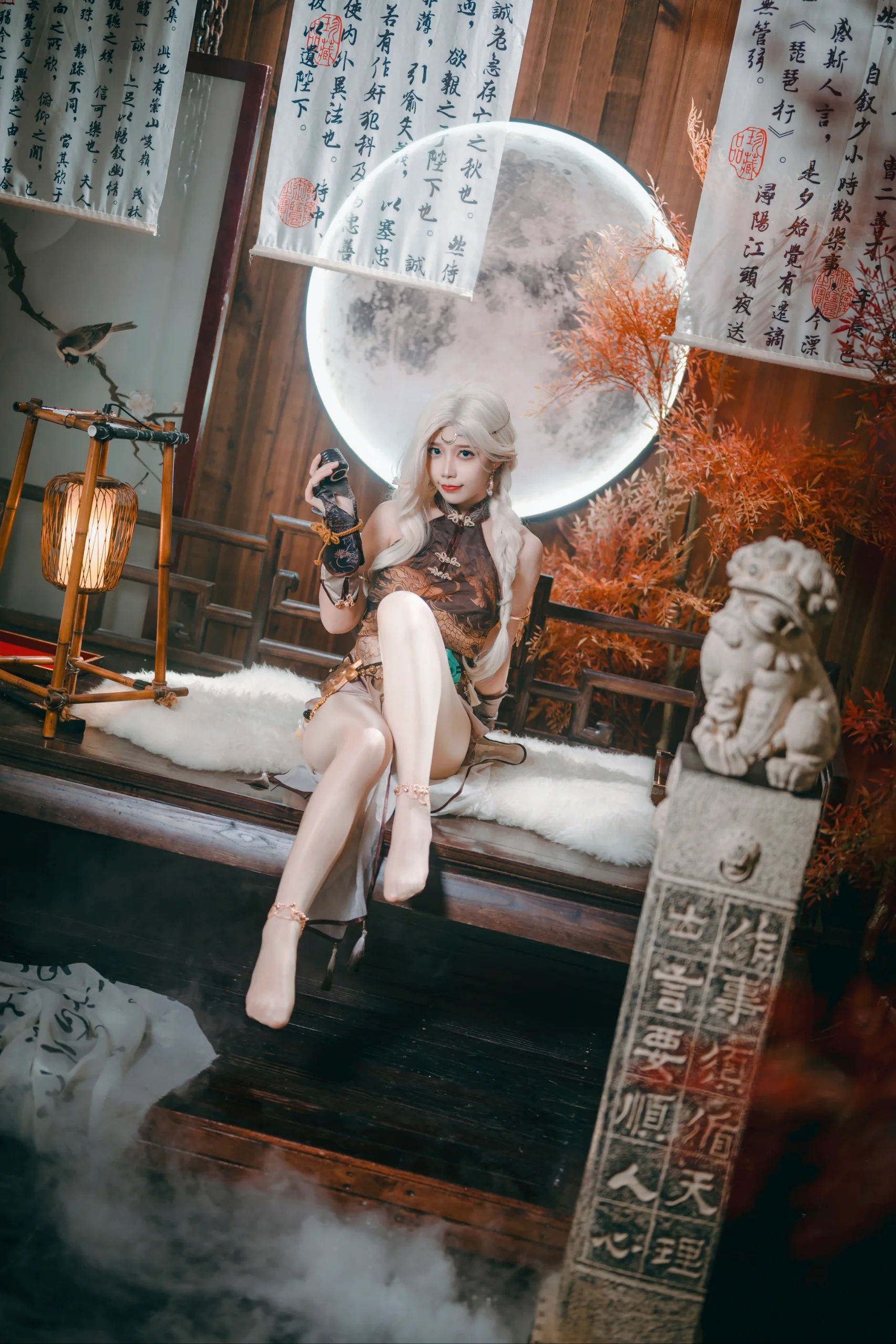 【迦南cos】永劫无间隐族少女的月下影像记录