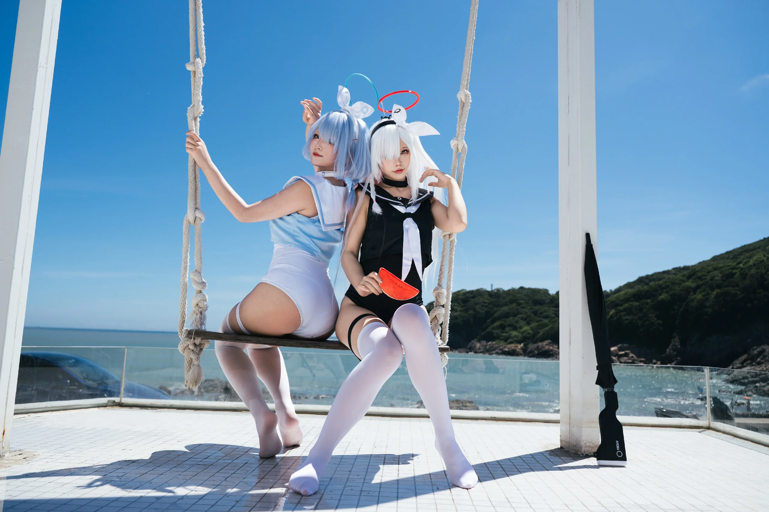 【普拉娜cos】走进蔚蓝档案的夏日海边 - 第 2 张