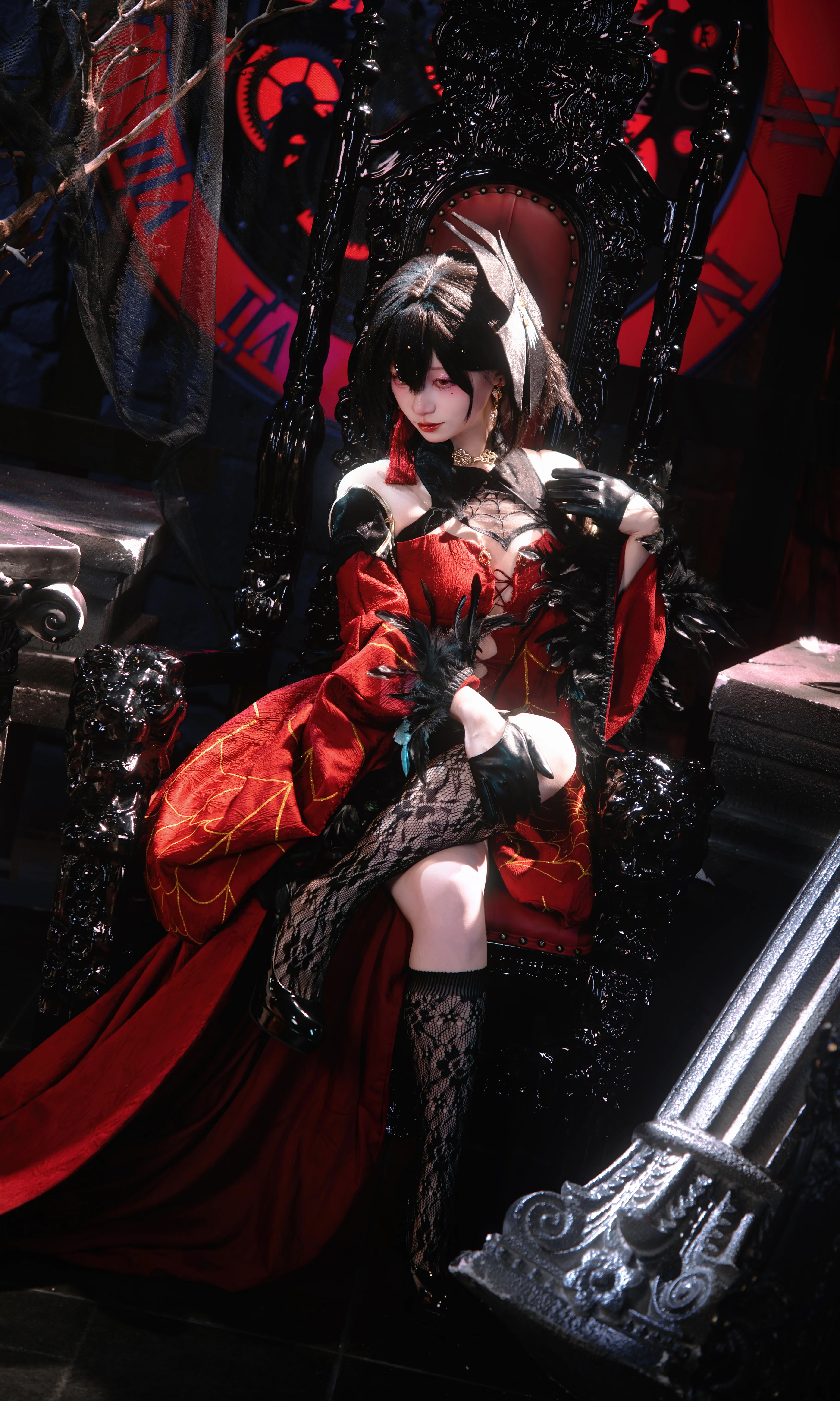 【建武cos】碧蓝航线，红黑配色下的危险优雅 - 第 1 张