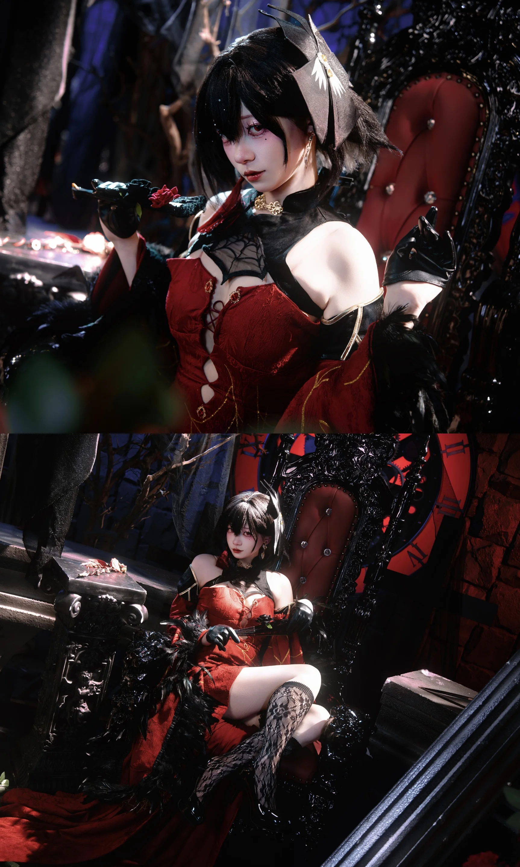 【建武cos】碧蓝航线，红黑配色下的危险优雅 - 第 2 张