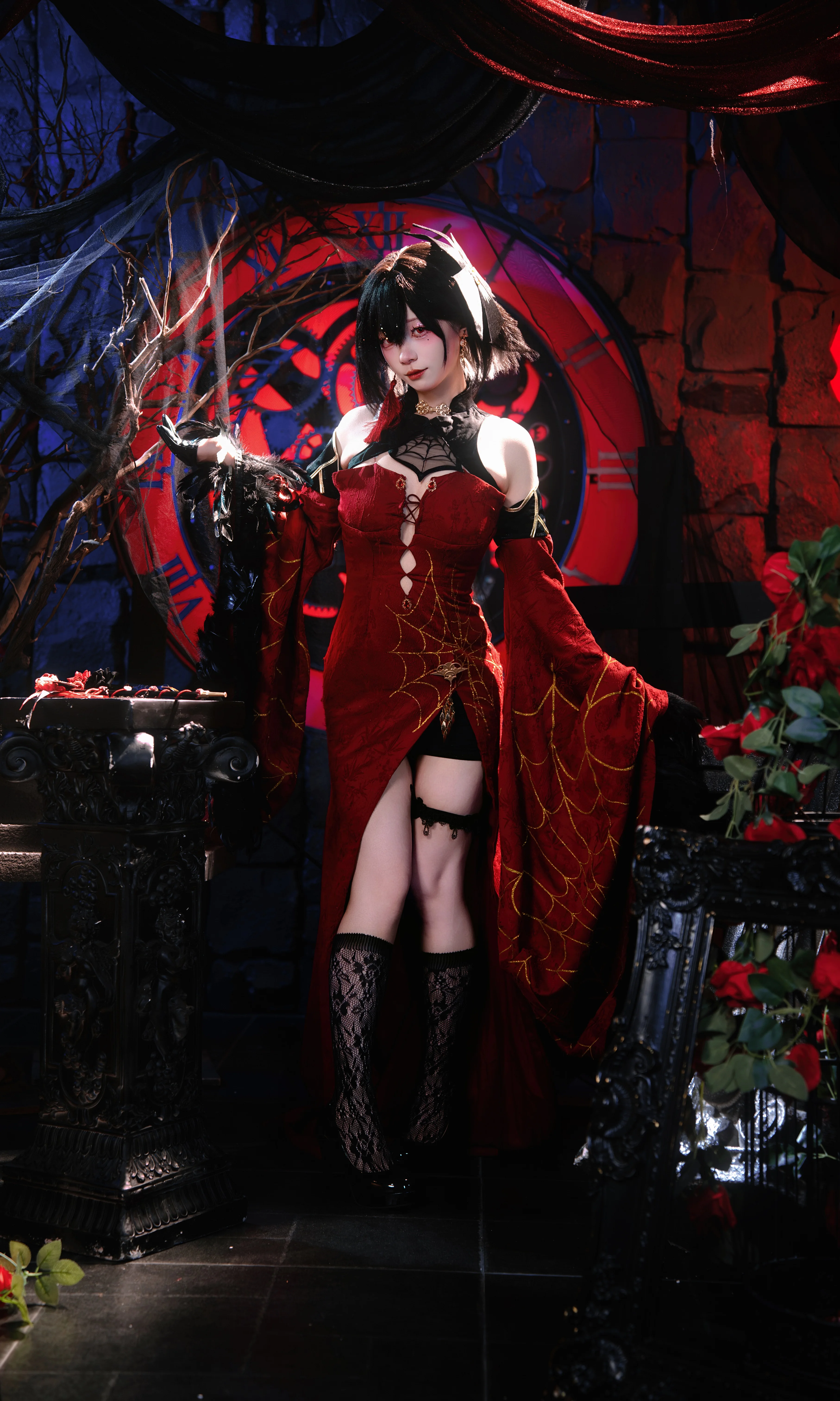 【建武cos】碧蓝航线，红黑配色下的危险优雅 - 第 3 张