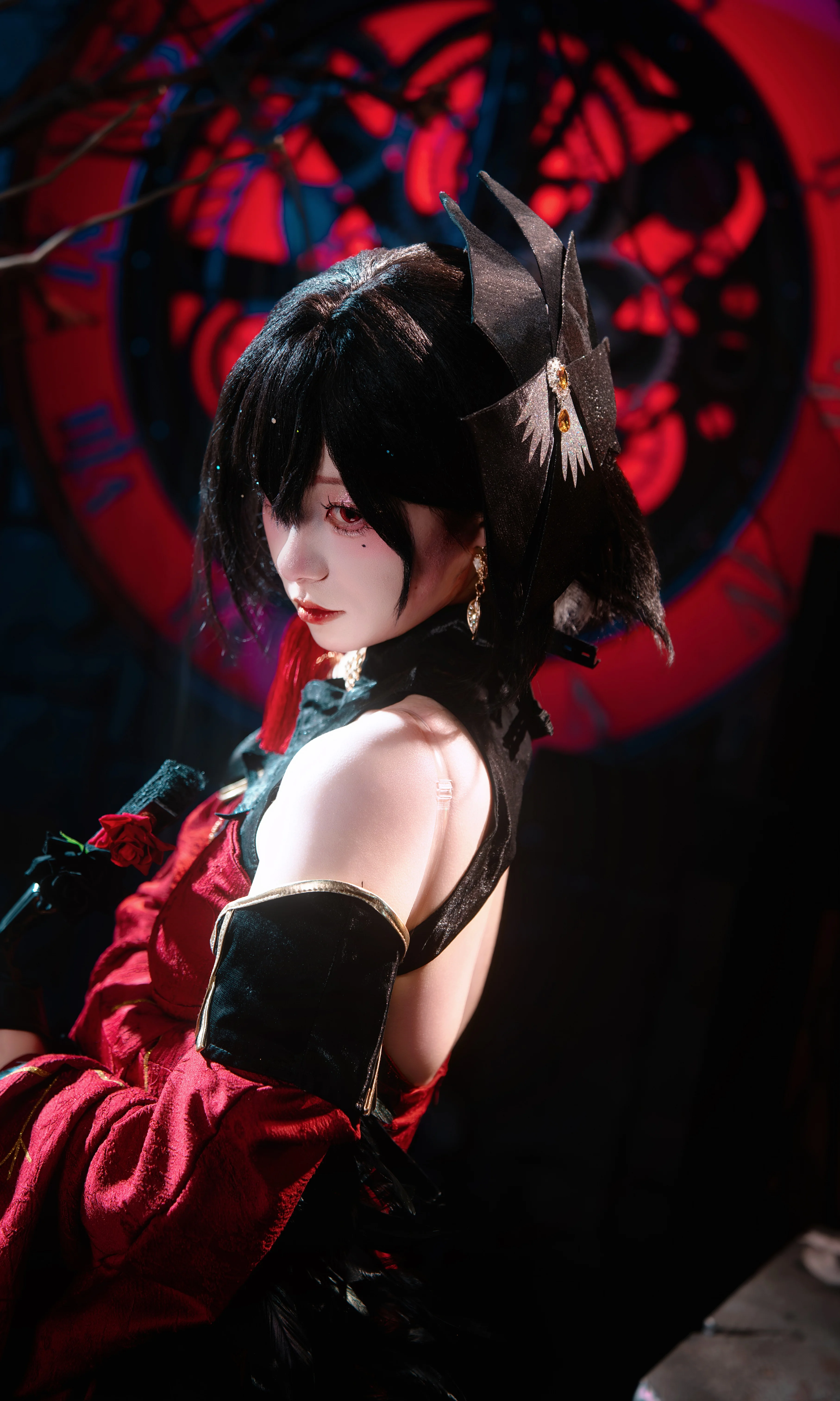 【建武cos】碧蓝航线，红黑配色下的危险优雅 - 第 4 张