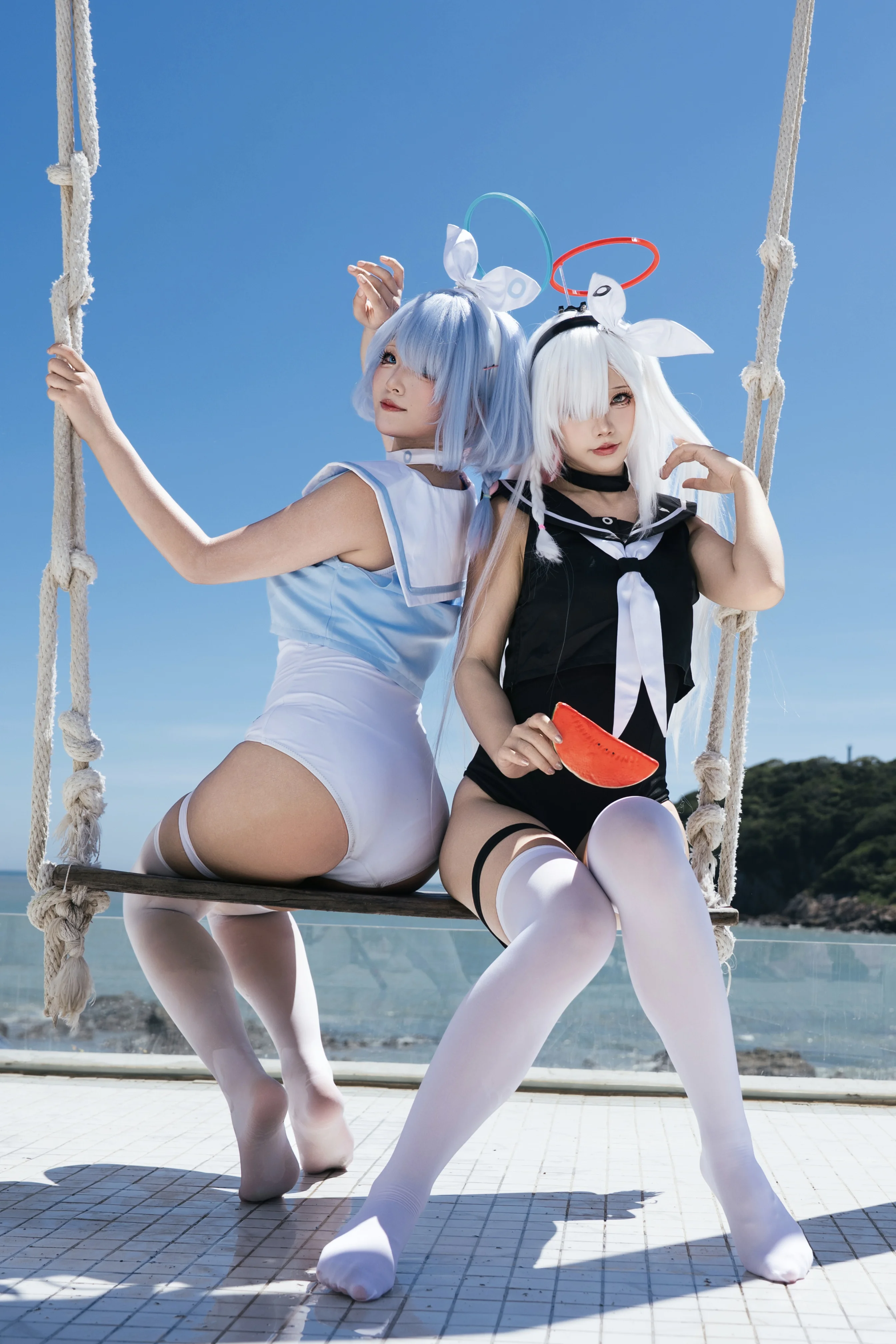 【阿罗娜&普拉娜cos】舟山海风中的碧蓝夏日