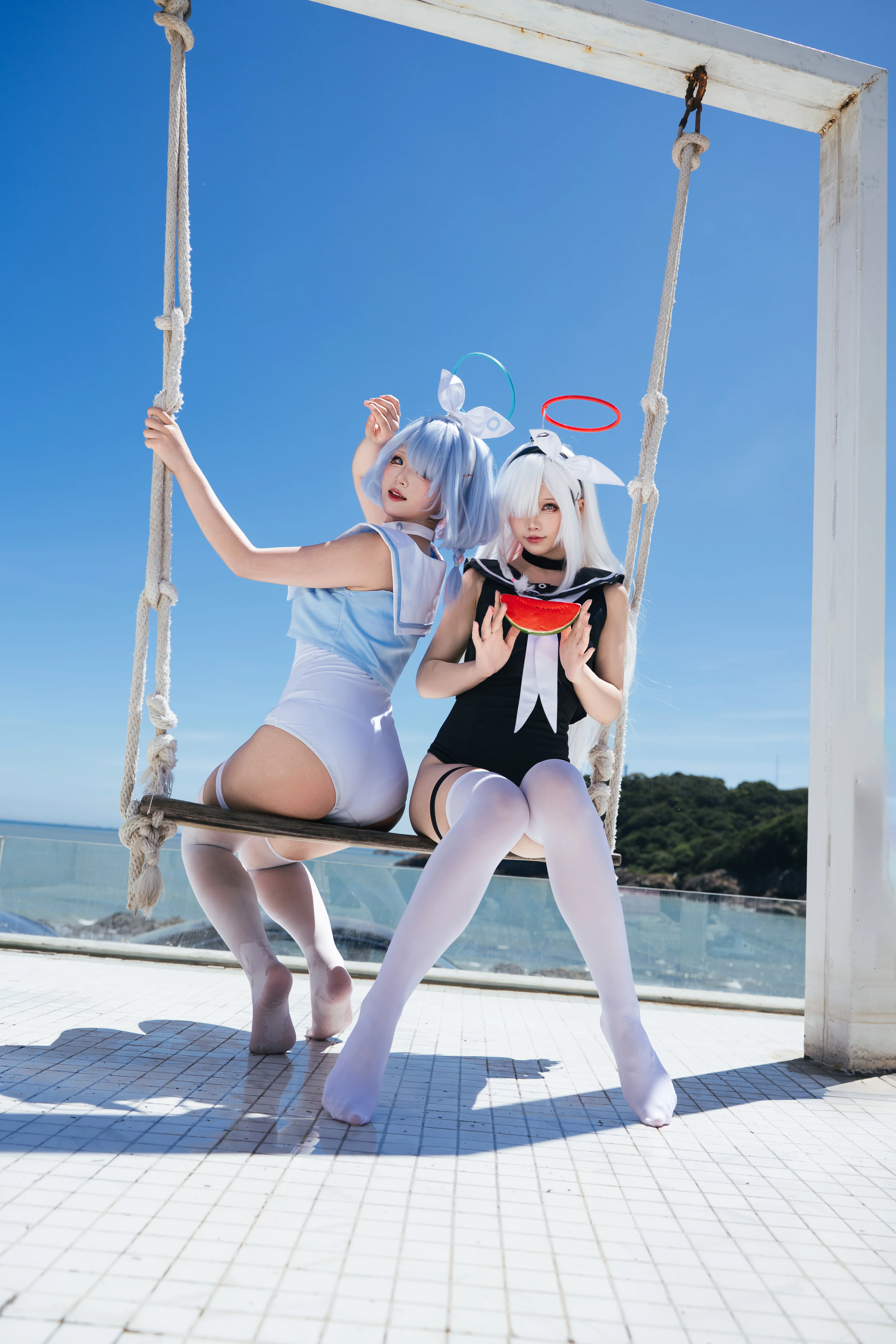 【阿罗娜&普拉娜cos】舟山海风中的碧蓝夏日 - 第 2 张