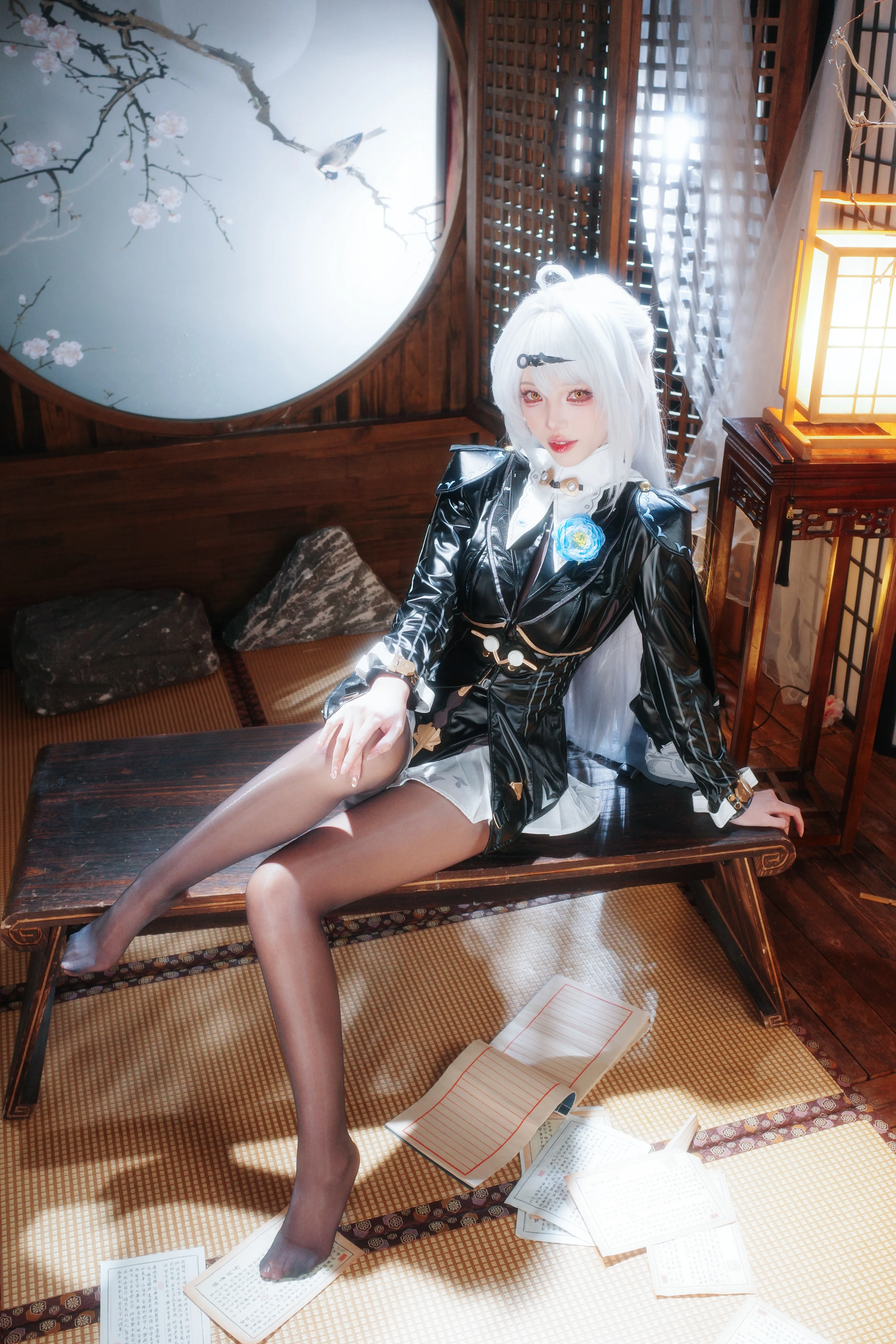 【仪玄cos】入山门者的清冷写真记录
