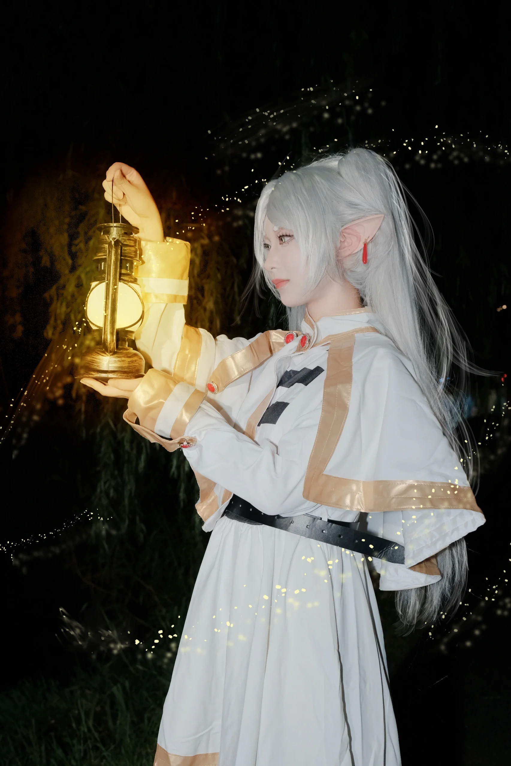 【フリーレン コスプレ】夜と昼の狭間を歩むエルフの魔法使い - 6 枚目