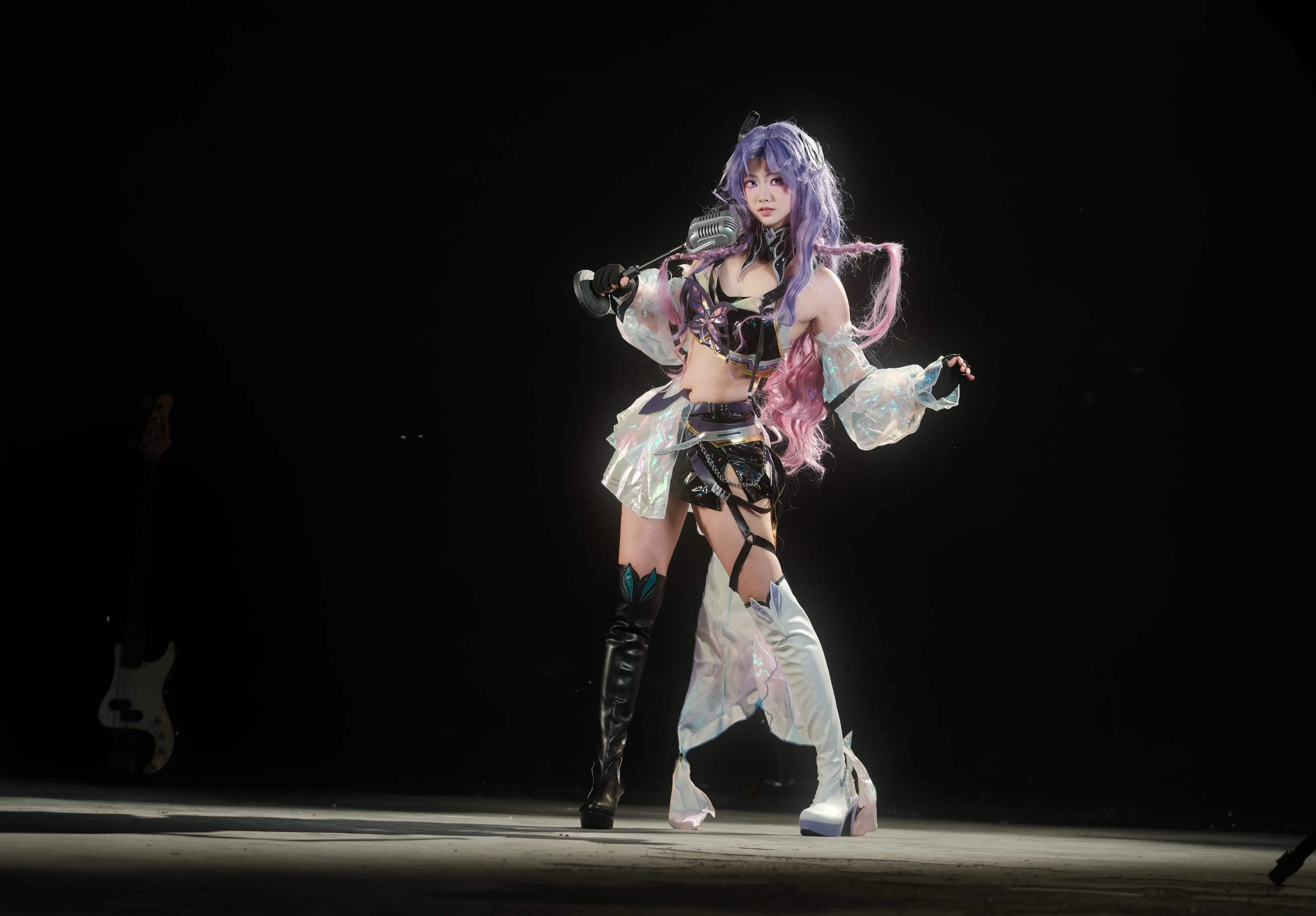 【阿珂cos】王者榮耀化蝶舞，舞臺上的高光瞬間 - 第 2 張