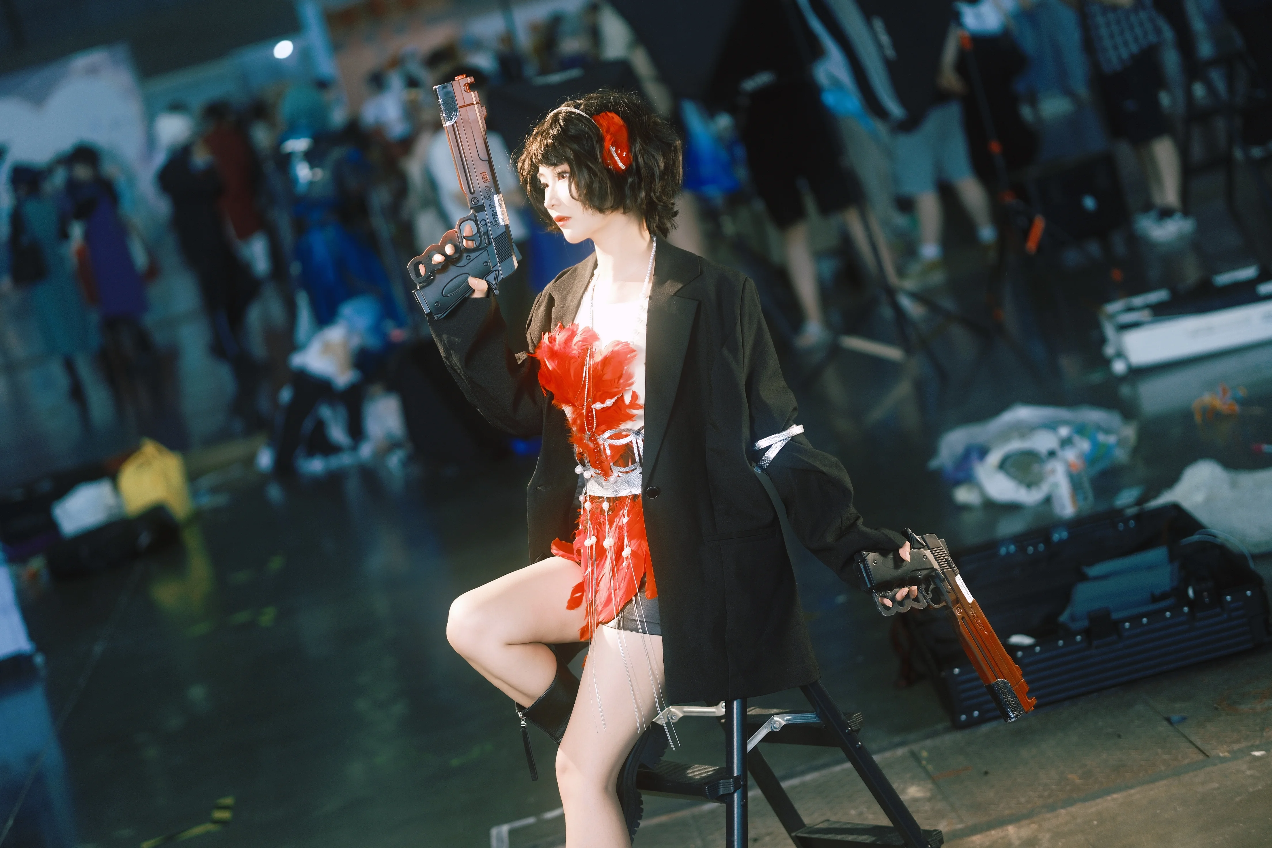 [Snyder Cosplay] Reverse: 1999 — Dual Pistols in Hand, Overpowering Presence - Image 3